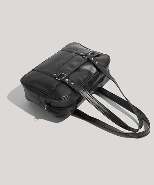 Chick / Fake Leather Shoulder Bag School Bag スクールバッグ スクバ