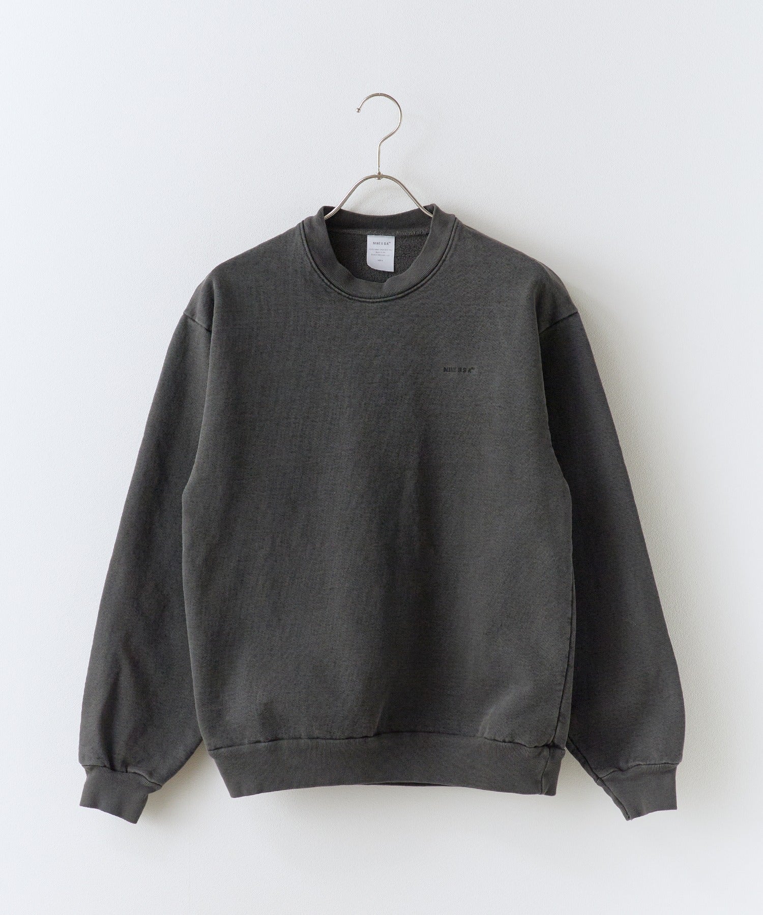 MINE / PIGMENT/GARMENT DYE SWEAT CREW 14oz – ROOP TOKYO
