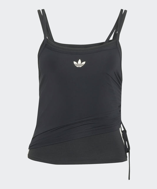 adidas / トレフォイルロゴ ダブルレイヤータンクトップ