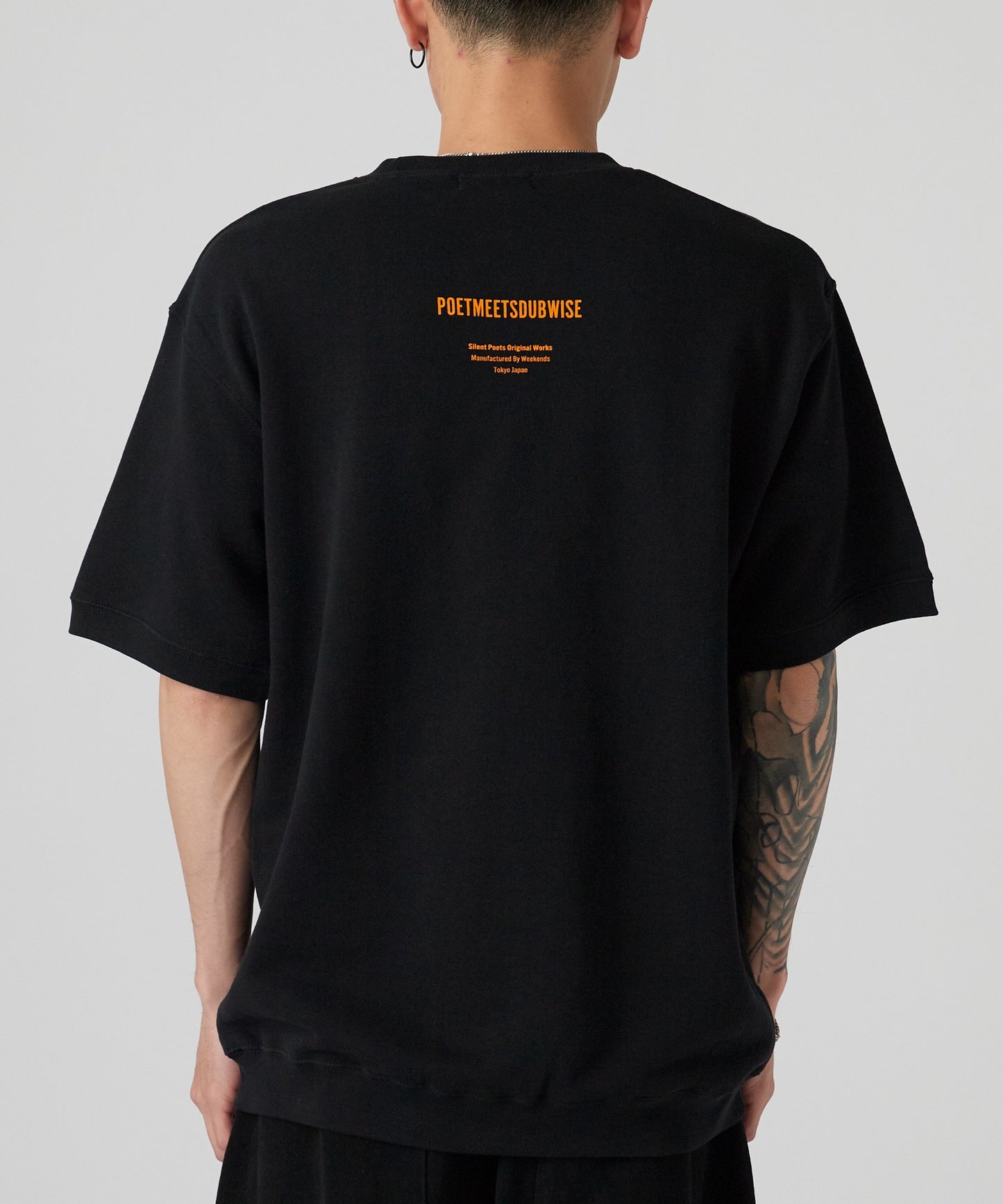 POET MEETS DUBWISE / PMD LOGO BACKPILE SWEAT T-Shirt