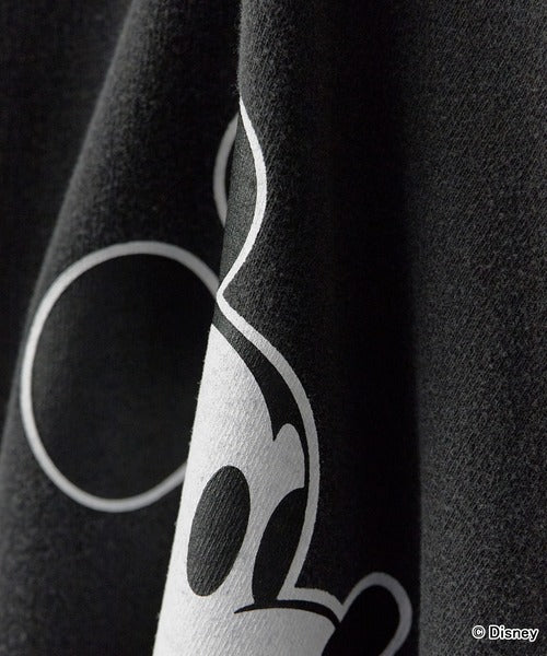 GOOD ROCK SPEED/グッドロックスピード/ MickeyMouse / Disney / ダメ―ジクルーネックTシャツ 26FDS001W
