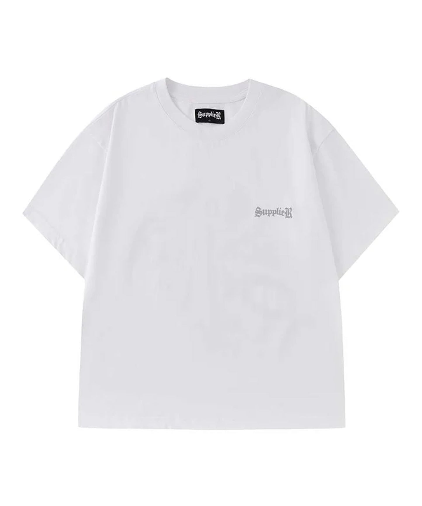 SUPPLIER / 2-Tone Rhinestone Cross Tee