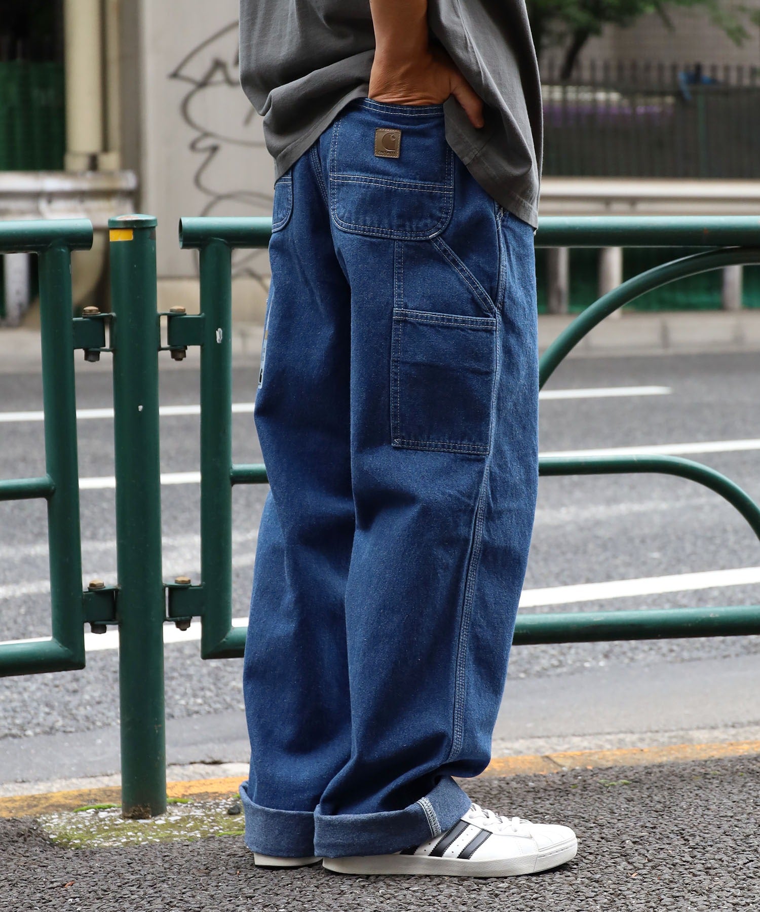 LOOSE ORIGINALFIT WK DUNGAREES DENIM