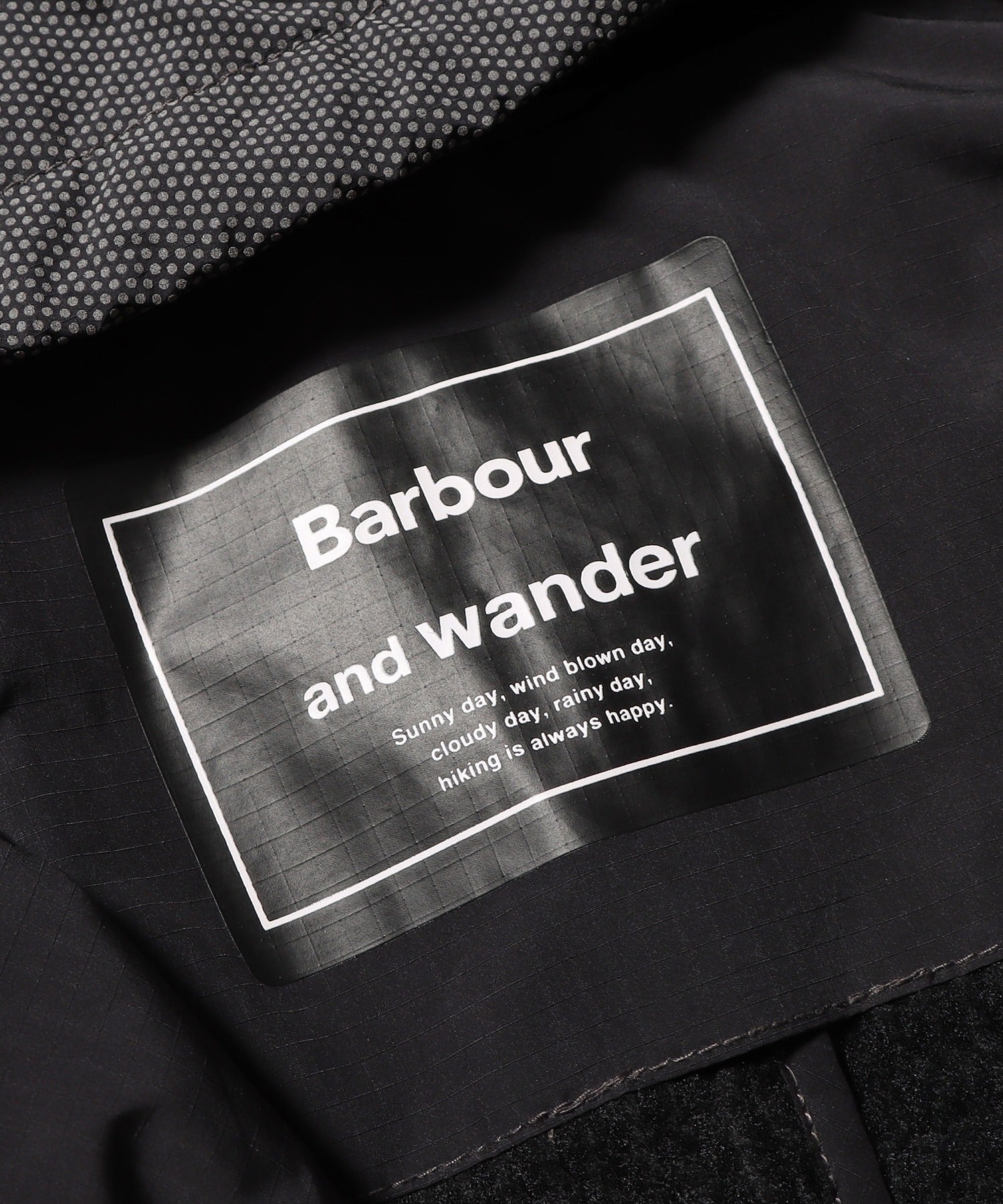 and wander×Barbour Insulate