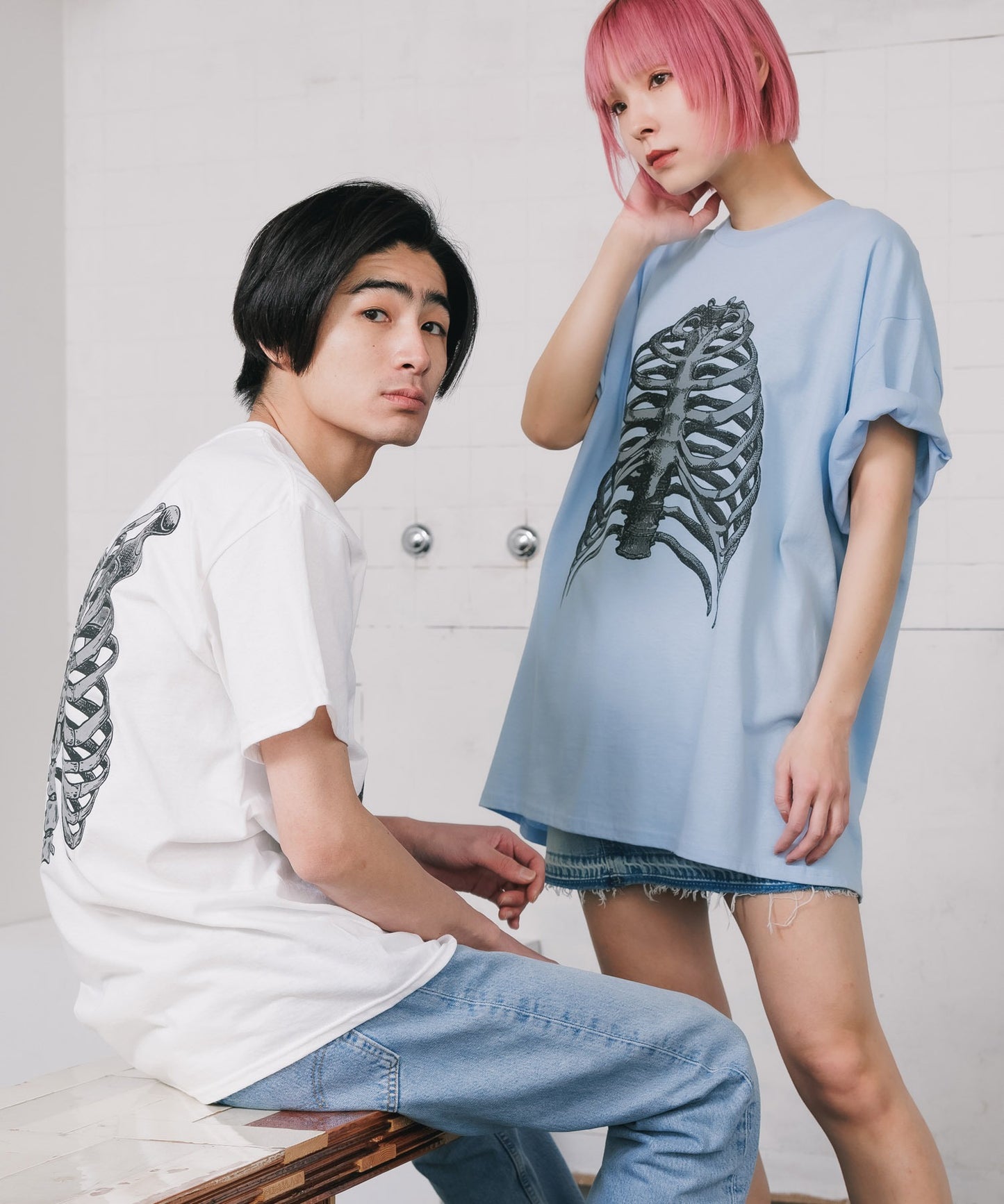 ROOPTOKYO別注 BONE TEE