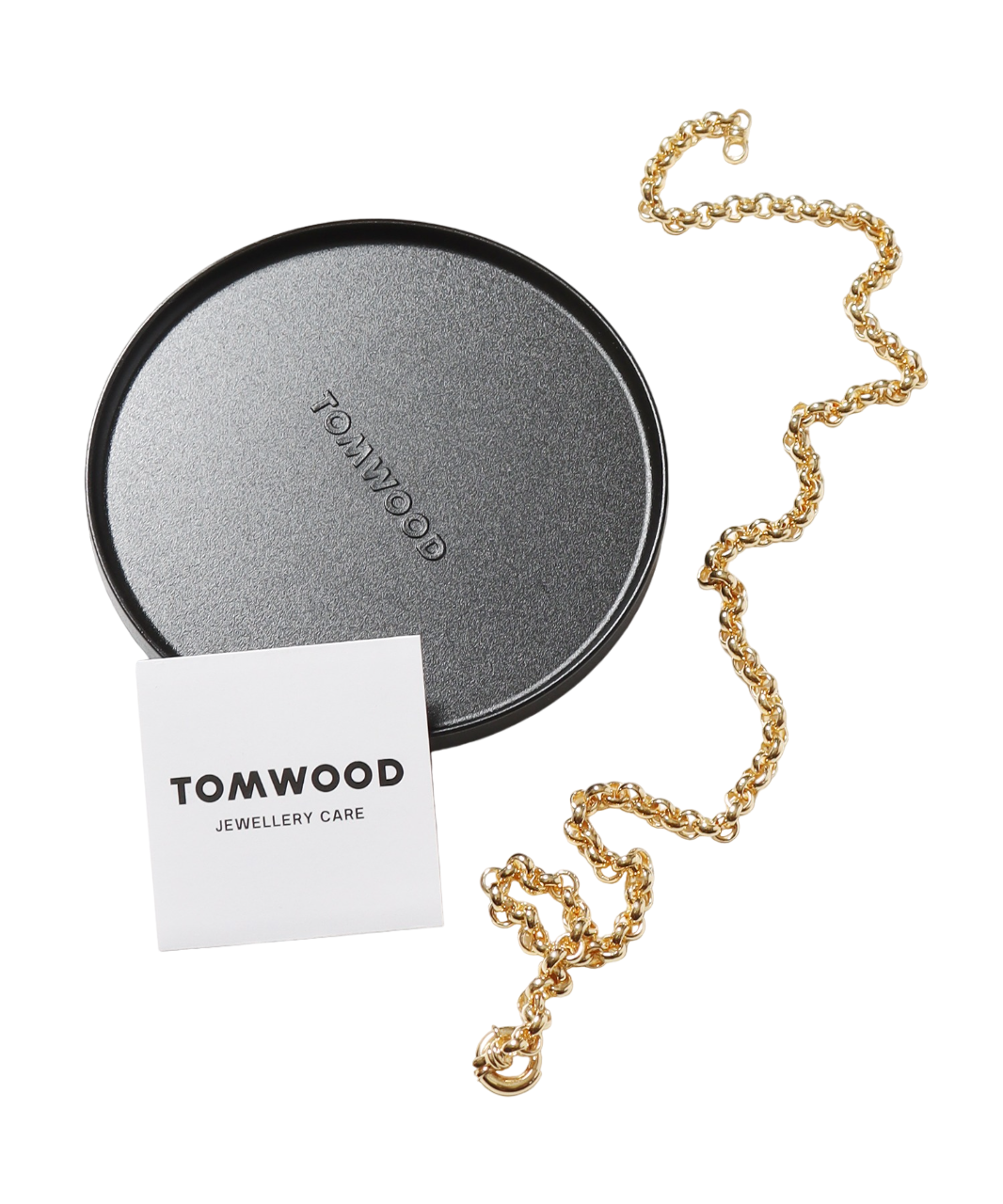 Thick Rolo Chain (Gold)