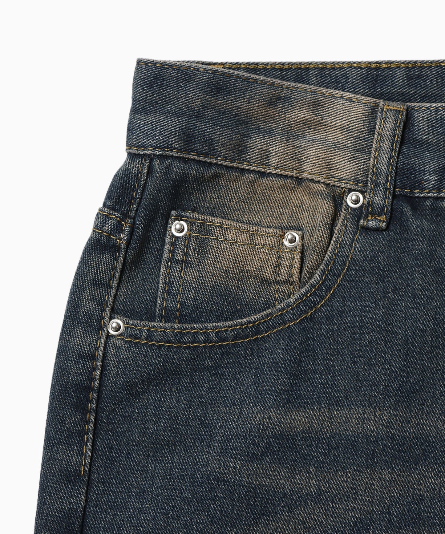 Theater code / vintage like denim pants ヴィンテージライク デニムパンツ