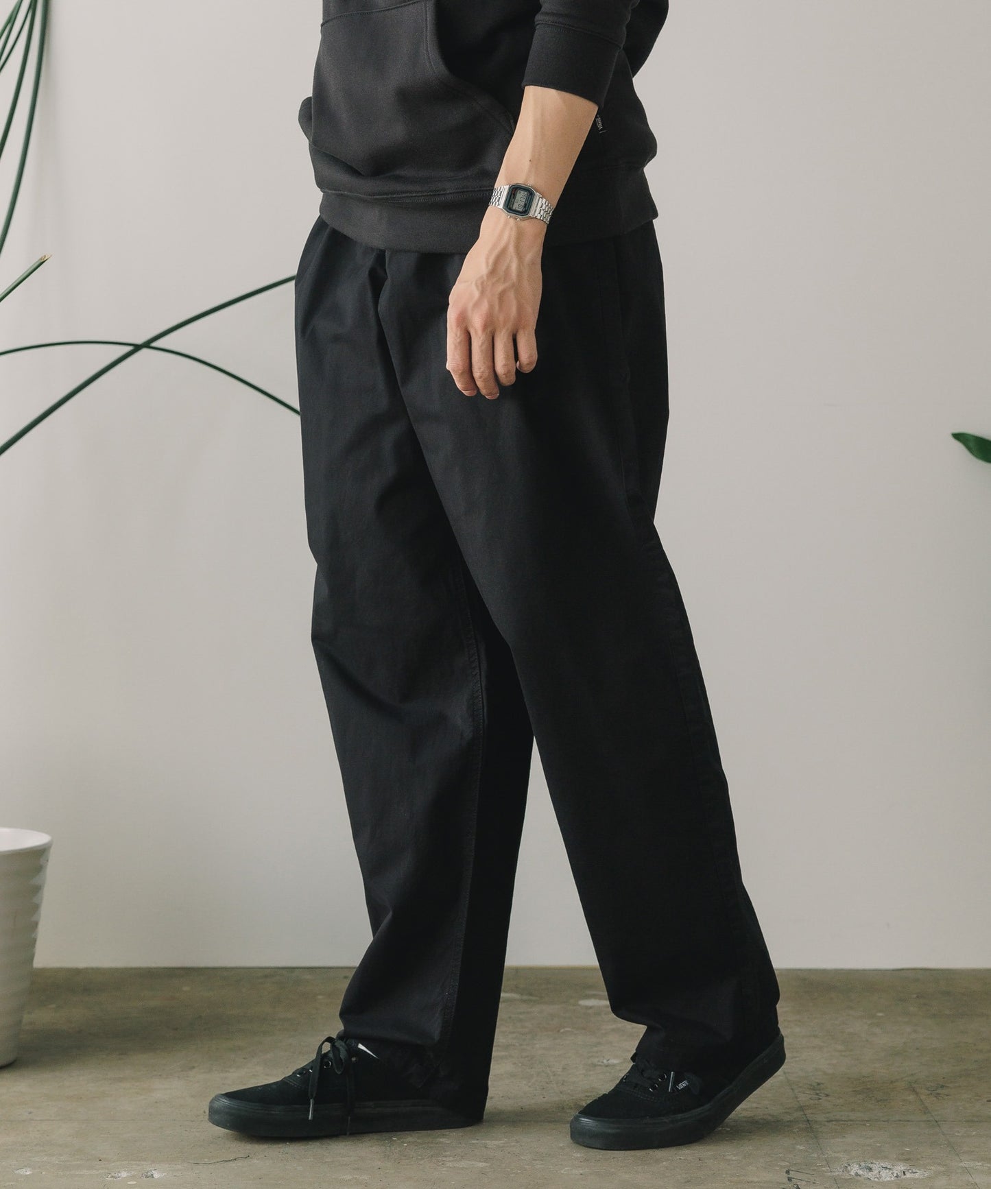 M RANGE BAGGY TAPERED ELASTIC WAIST PANT