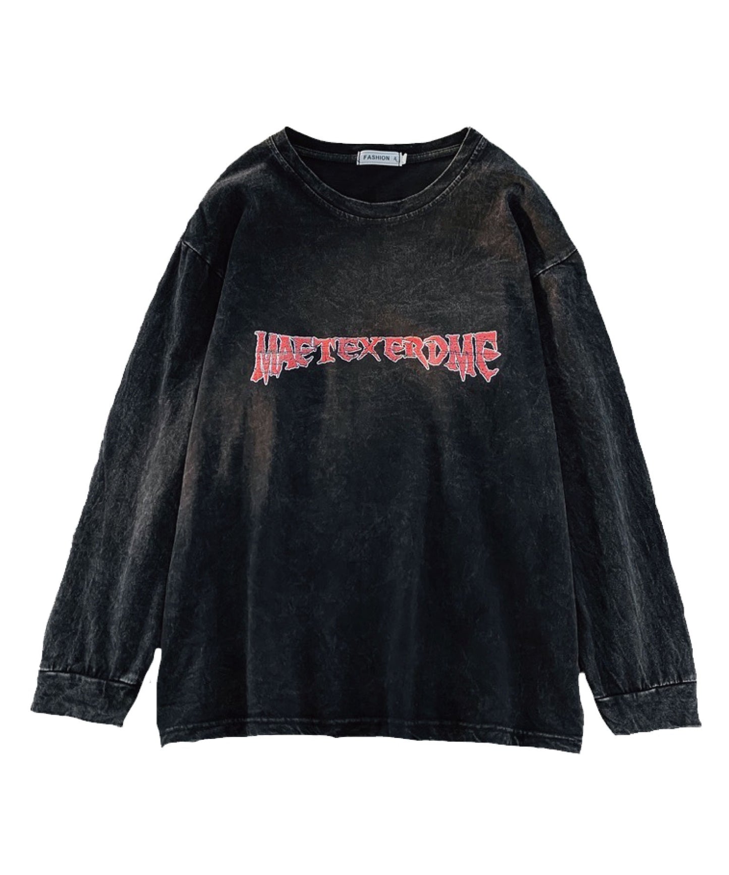 Theater code / vintage make long sleeve tee ヴィンテージメイク ロングスリーブTシャツ バックプリント