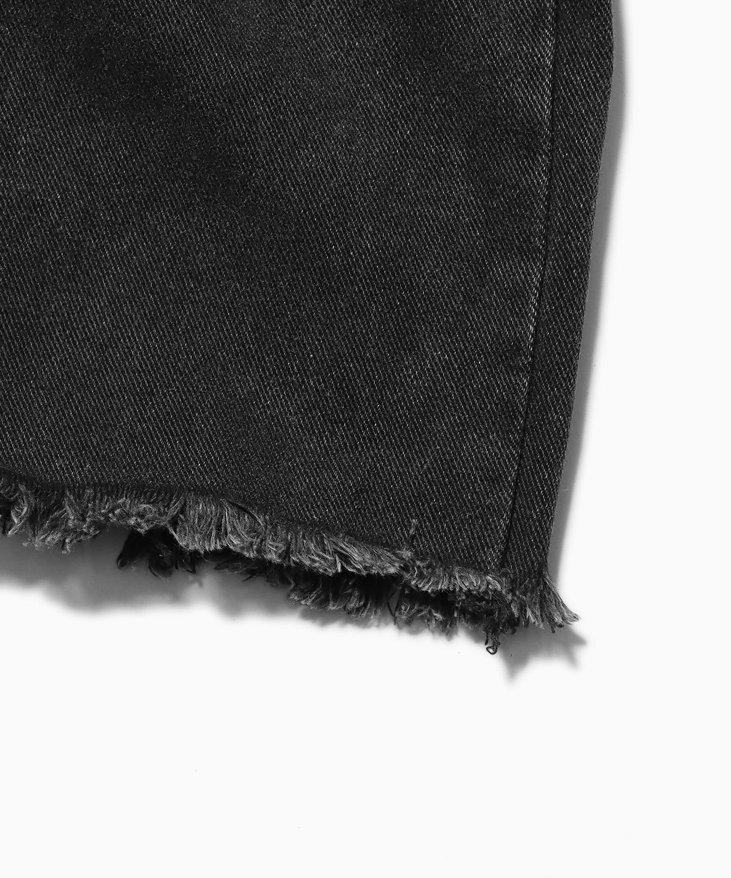 Theater code / side button damage denim pants