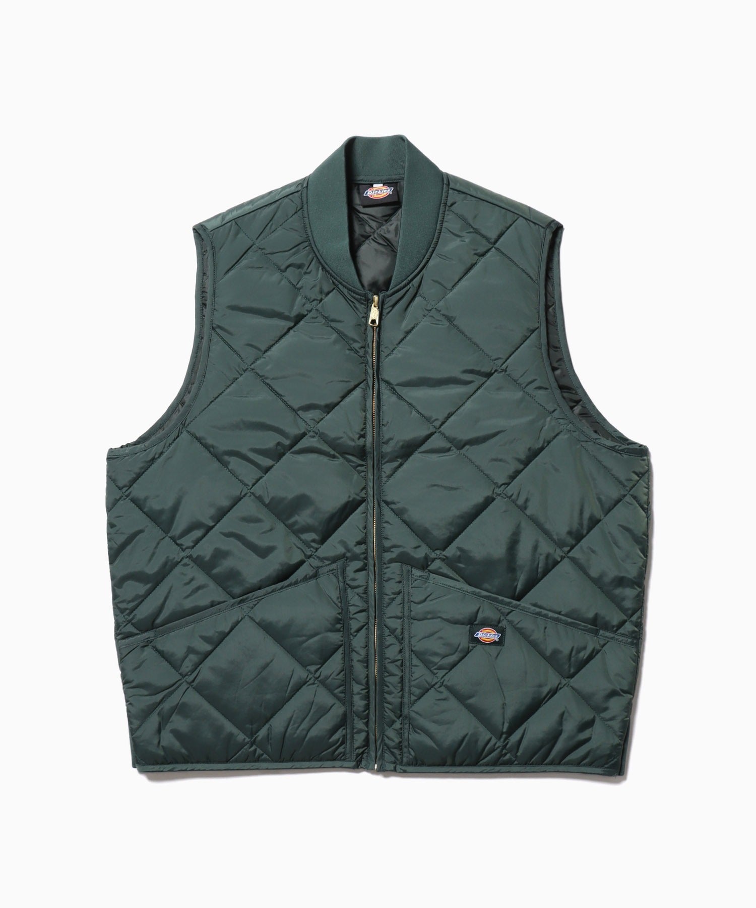 TE242MODEL DIAMOND QUILTED NYLON VEST