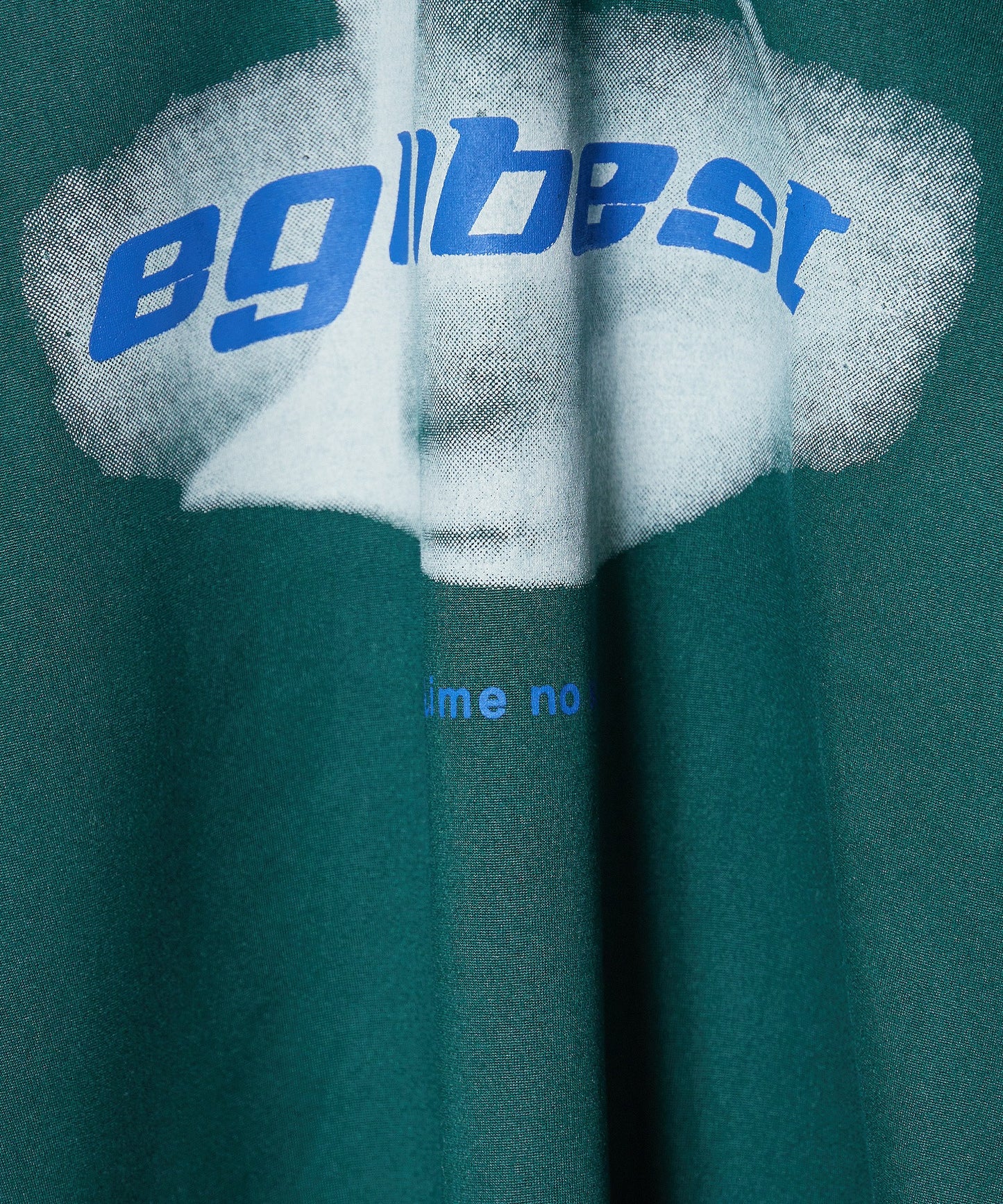 Theater code / graphic raglan sleeve sweat