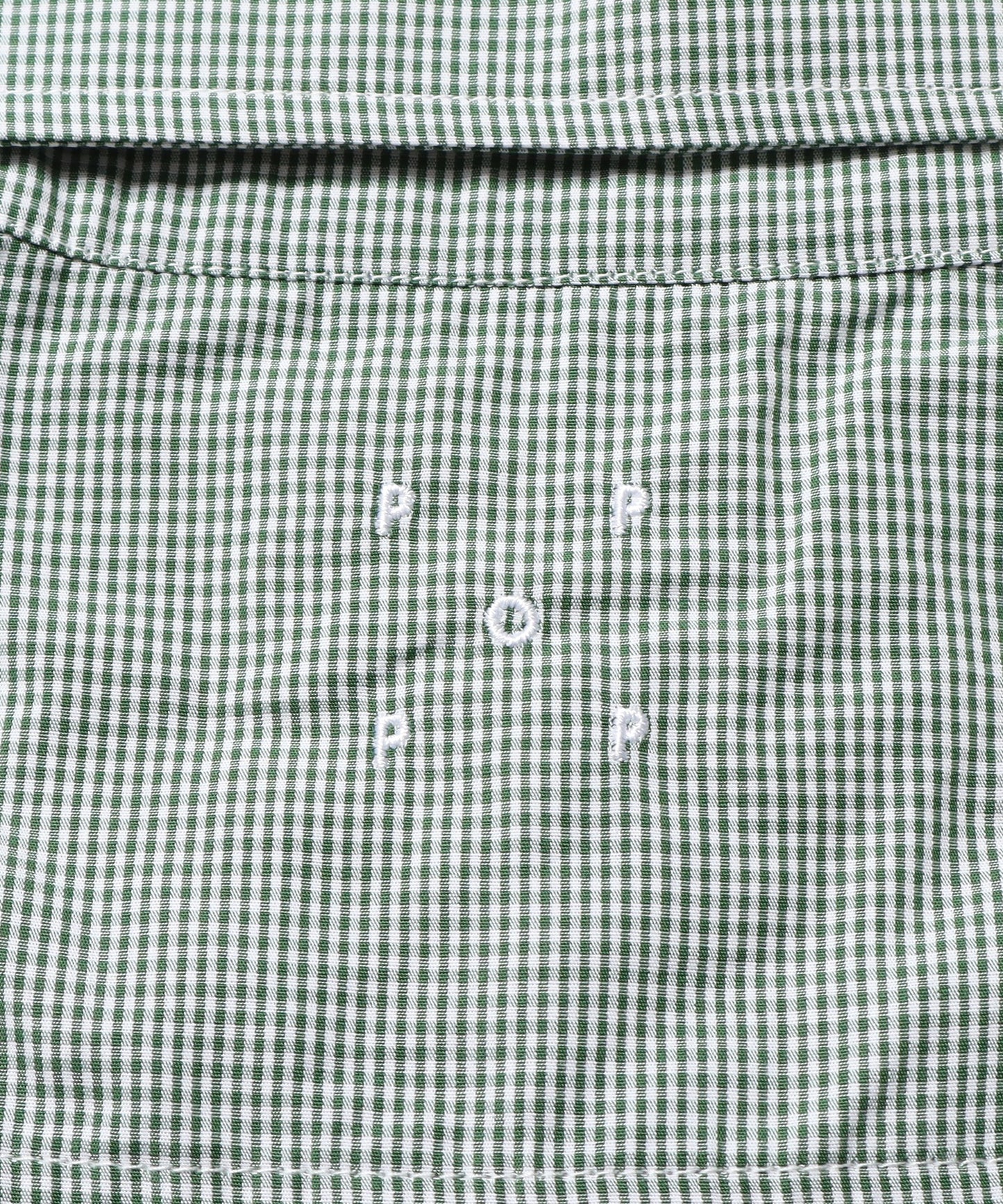 POP TRADING COMPANY / miffy gingham bd shirt