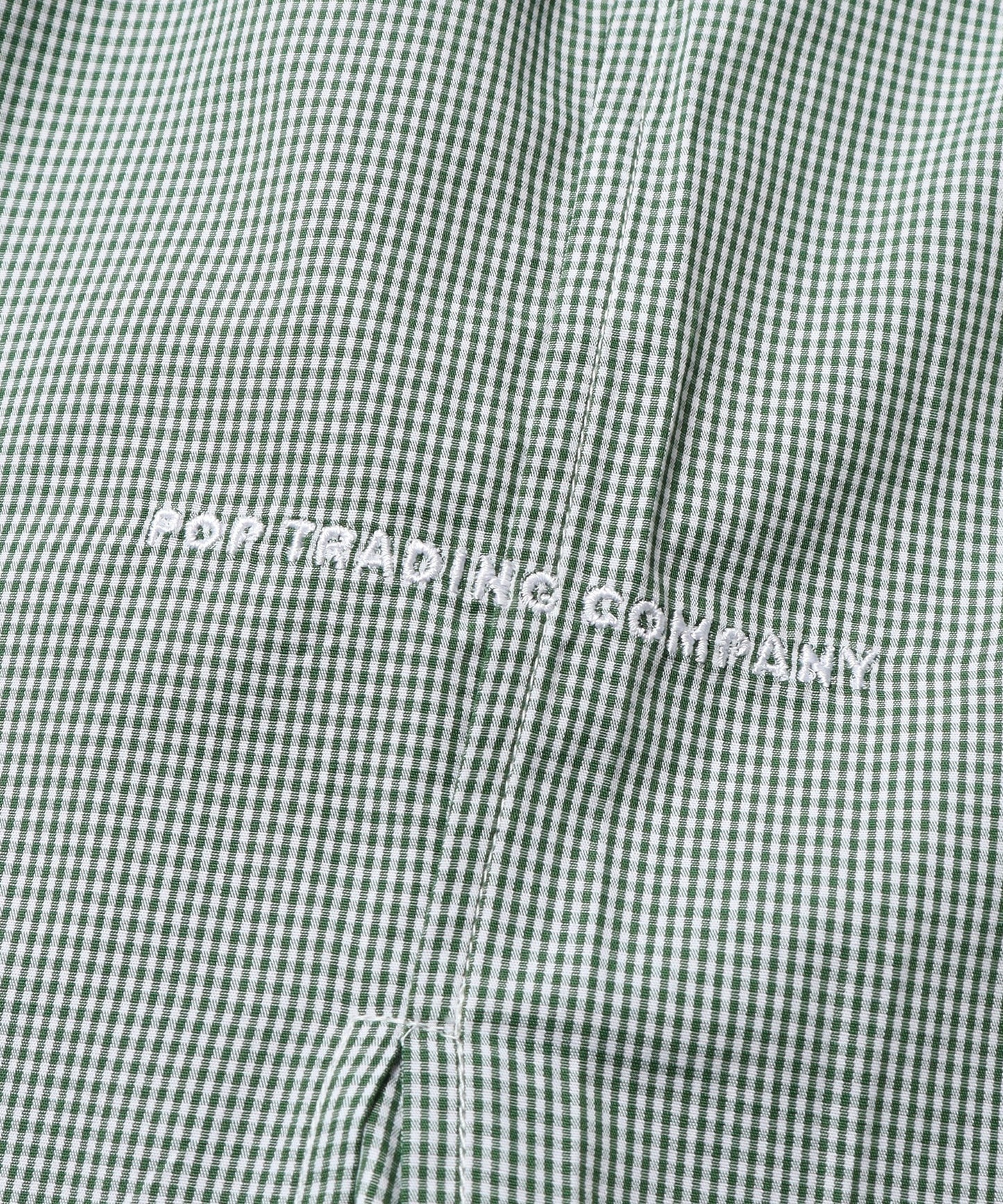 POP TRADING COMPANY / miffy gingham bd shirt