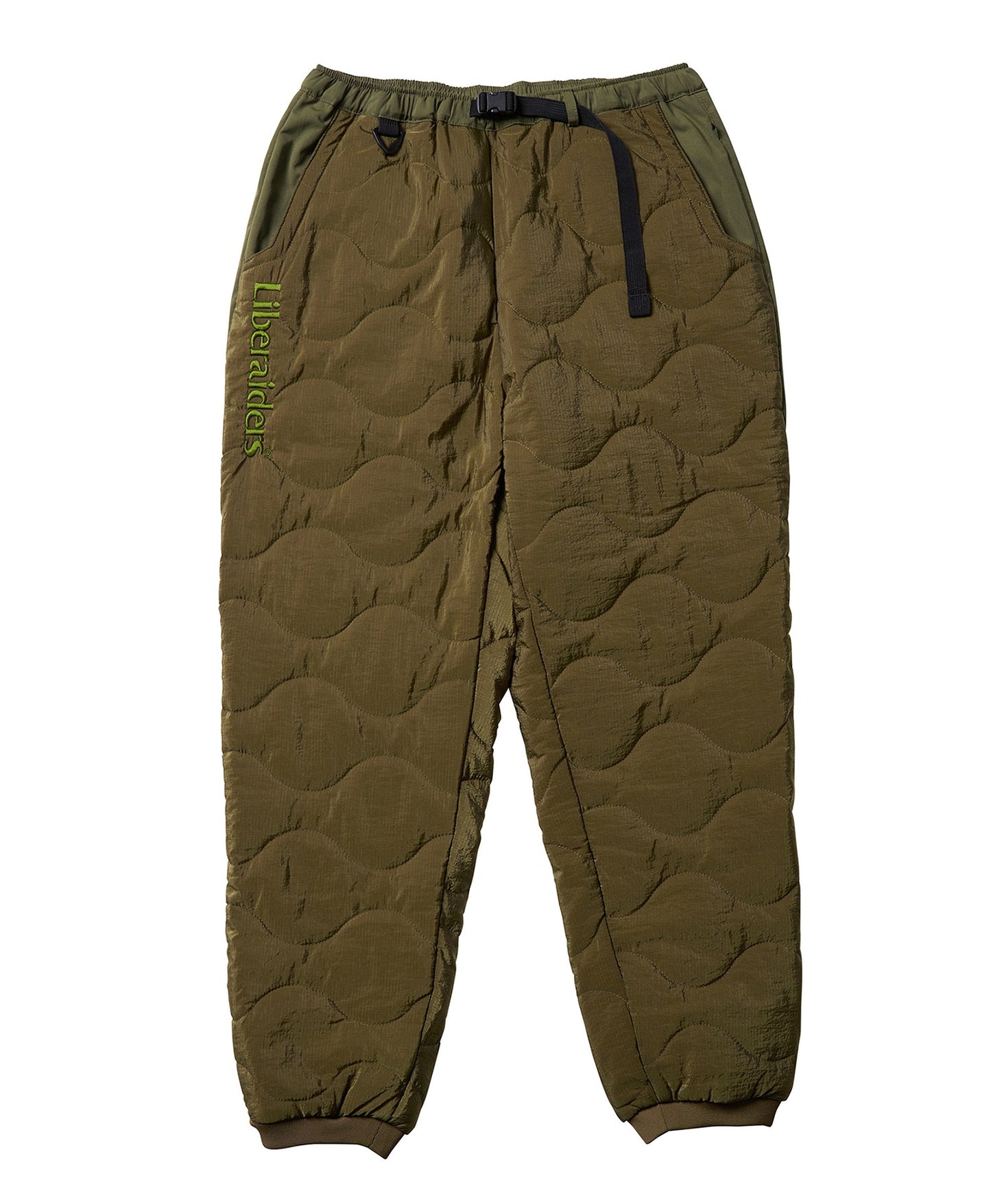 QUILTED RIPSTOP NYLON PANTS