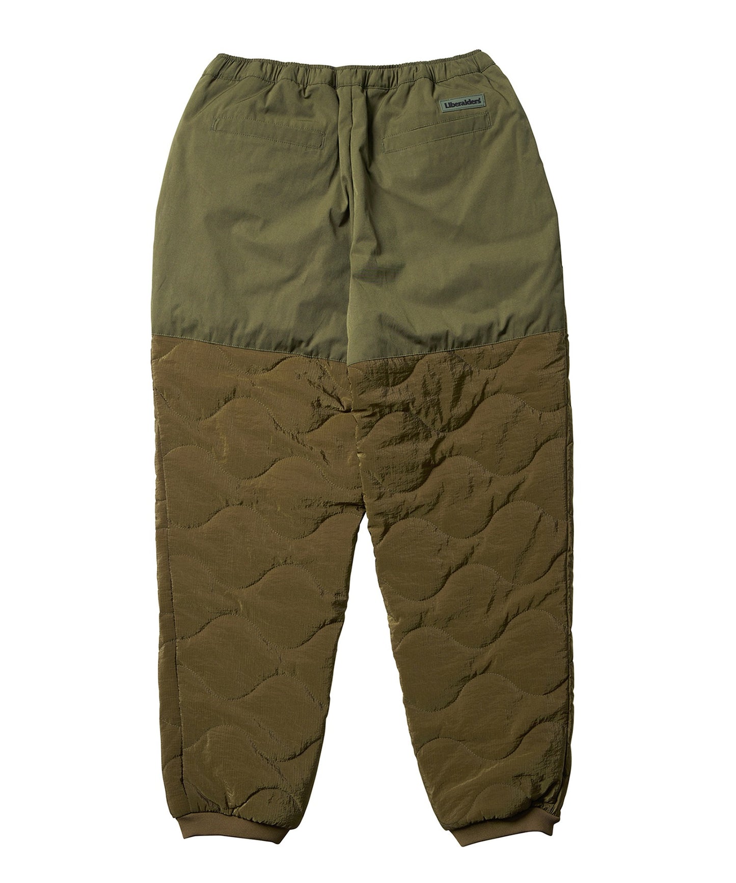 QUILTED RIPSTOP NYLON PANTS