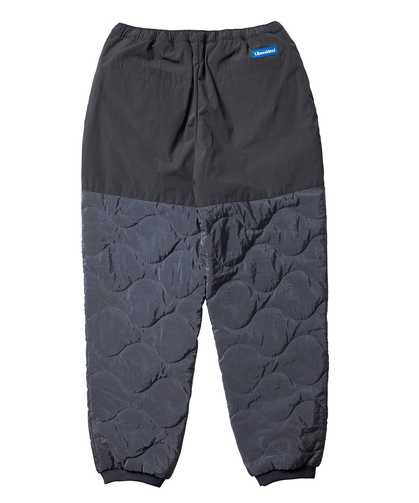 QUILTED RIPSTOP NYLON PANTS