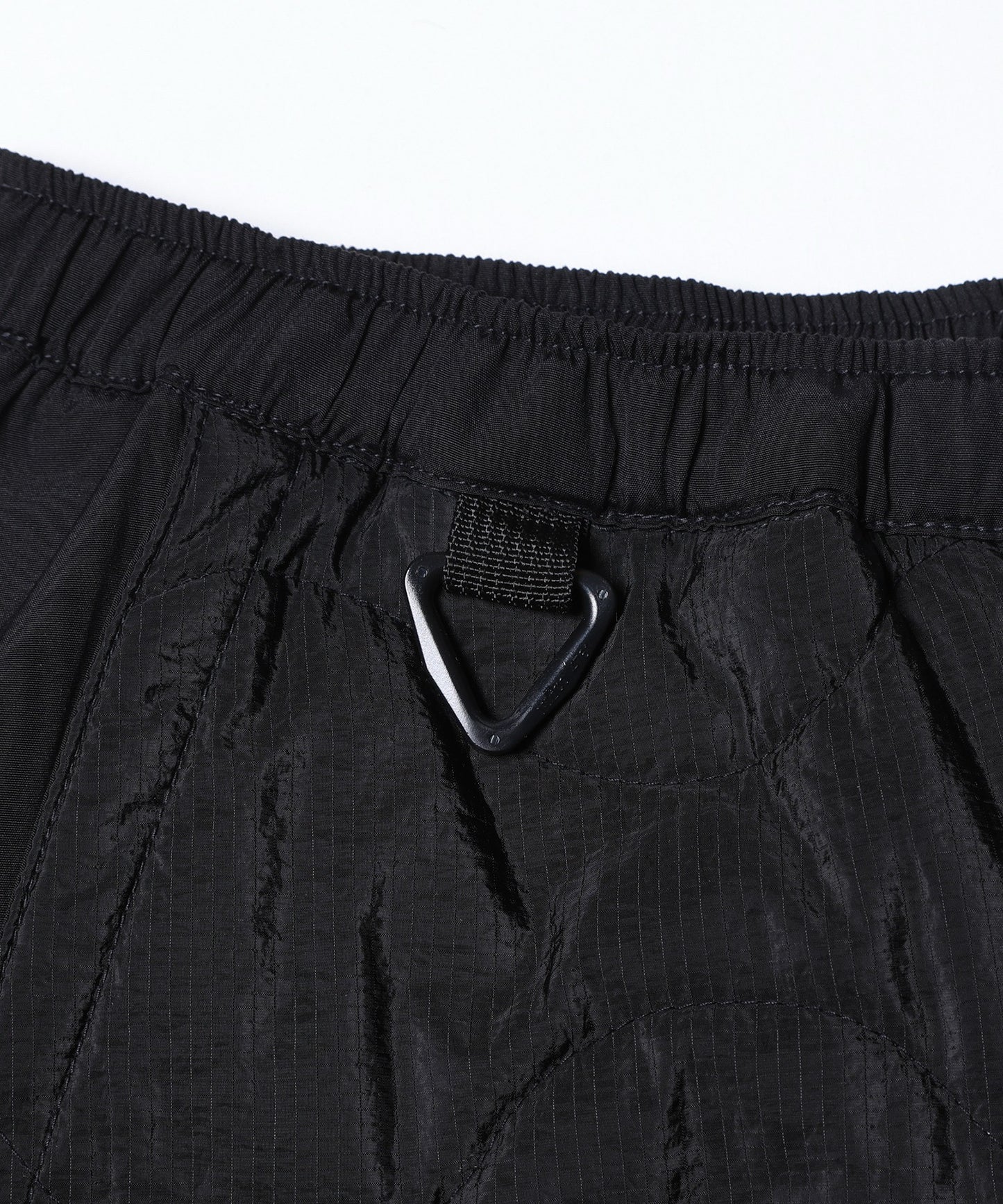QUILTED RIPSTOP NYLON PANTS