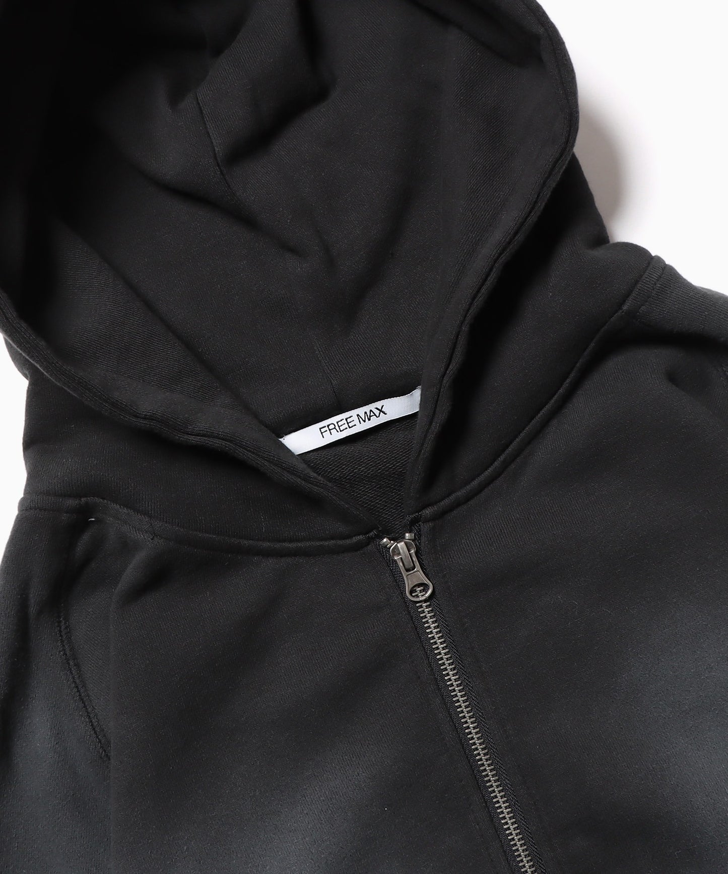 FREE MAX×Hyoma Wash Zip Hoodie