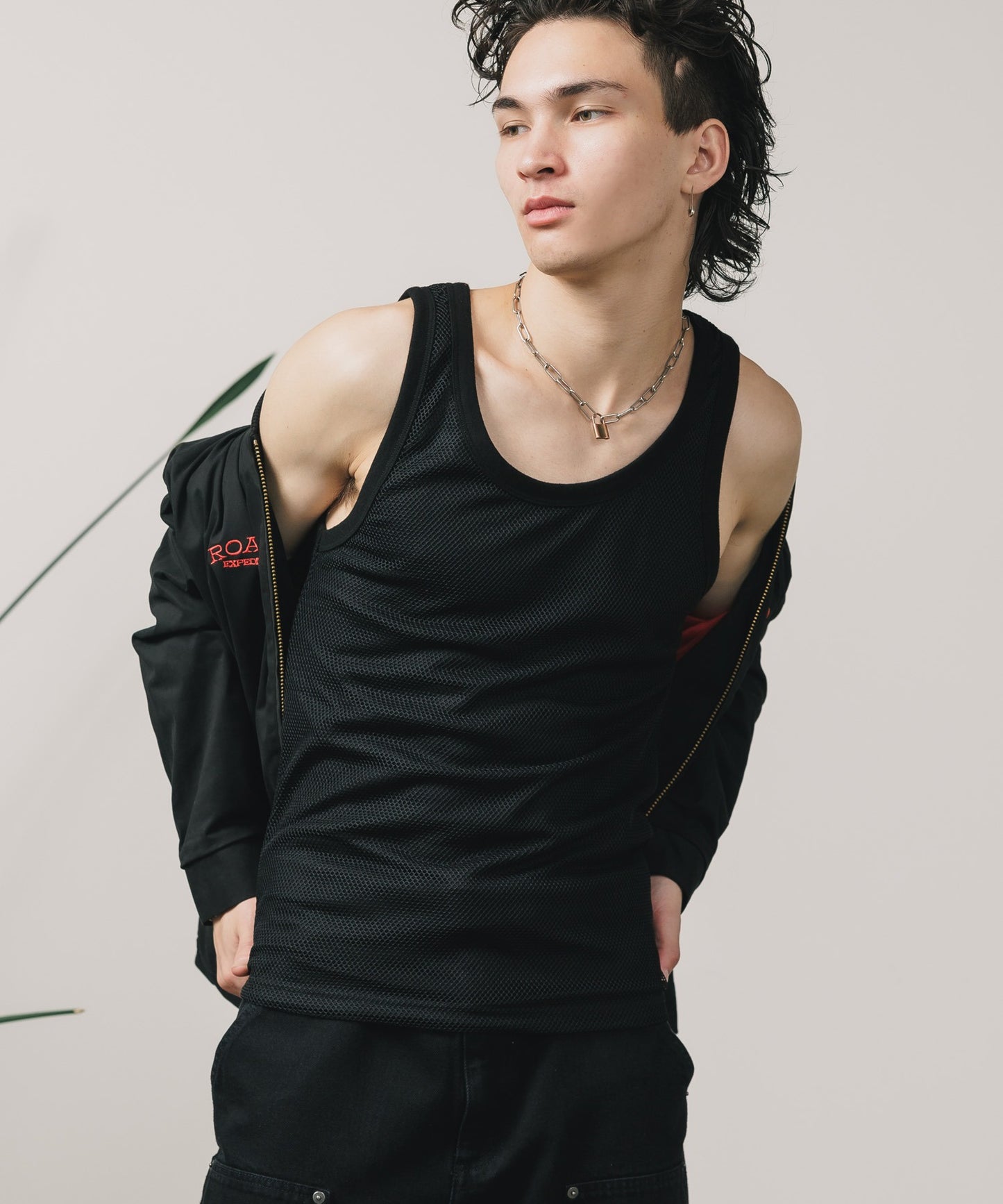 FREE MAX×Hyoma Mesh Tank Top