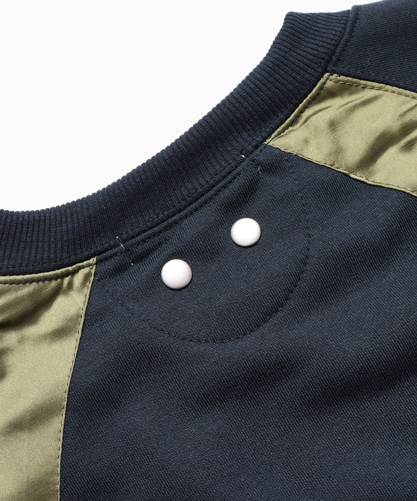 FREE MAX×陽世 Raglan Sleeve Switcing Crew