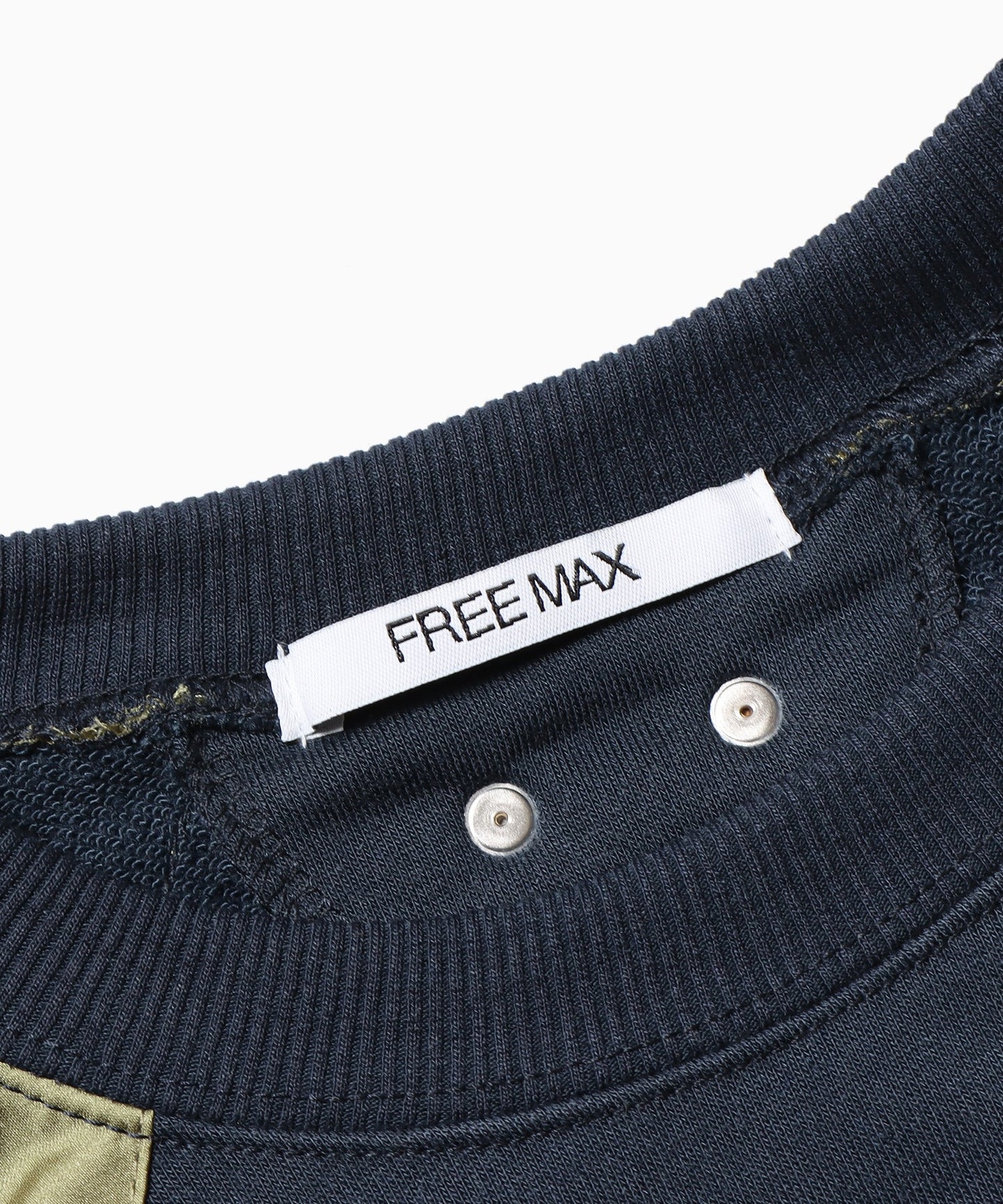 FREE MAX×陽世 Raglan Sleeve Switcing Crew