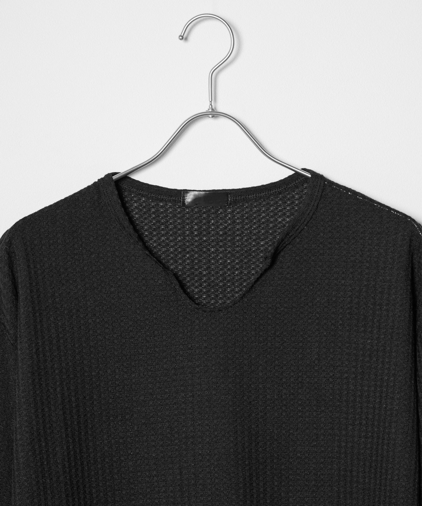 Theater code / skipper waffle cut sew スキッパー ワッフル カットソー