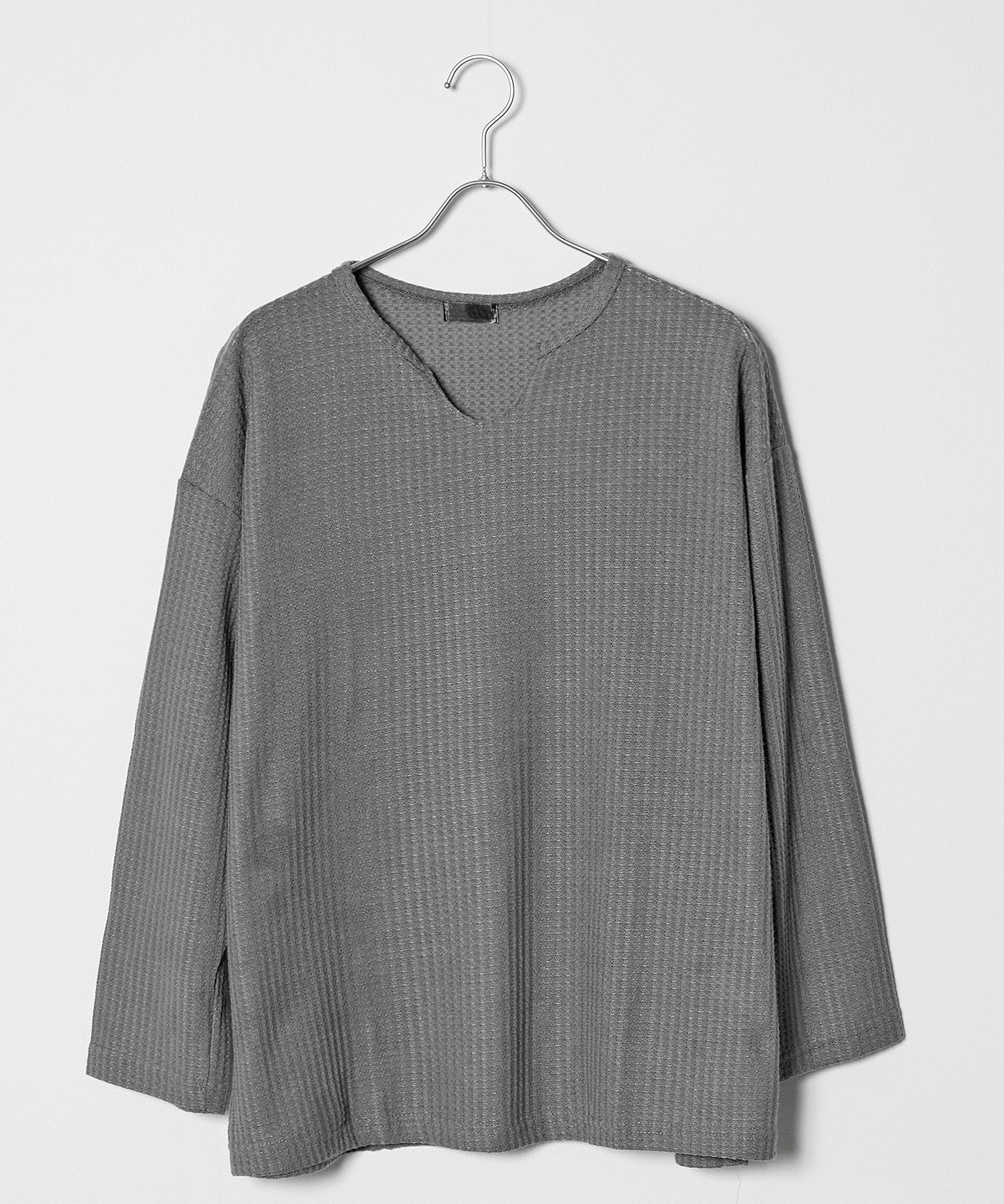 Theater code / skipper waffle cut sew スキッパー ワッフル カットソー