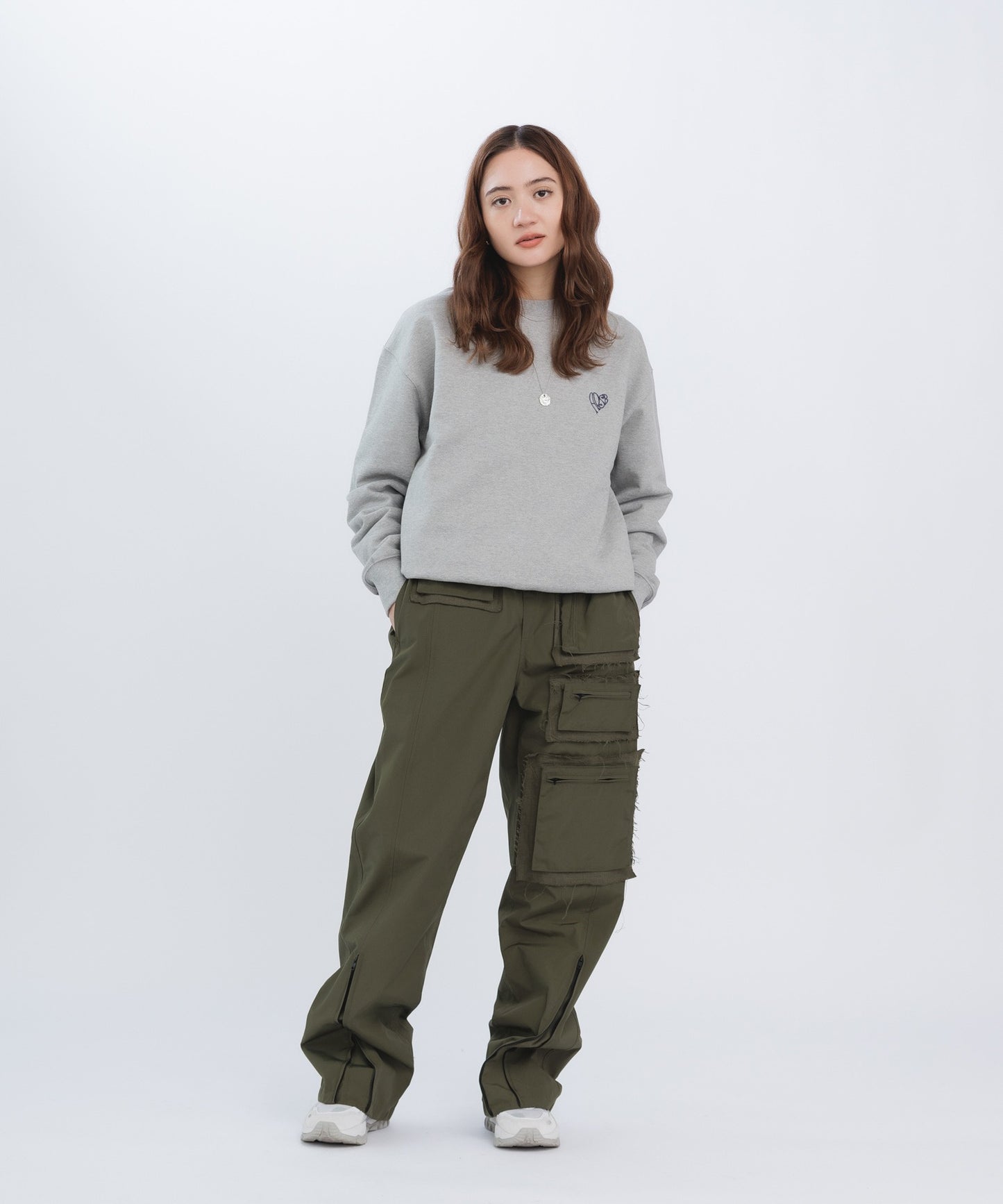 RAW EDGE MULTI-POCKET PANTS