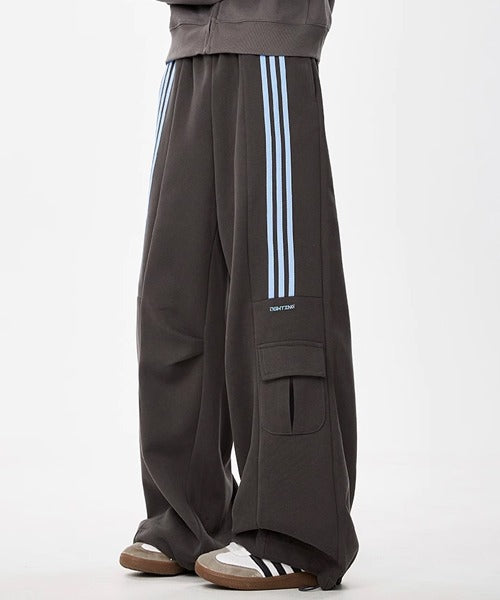 Theater code / cargo sweat wide pants カーゴ スウェット ワイド パンツ