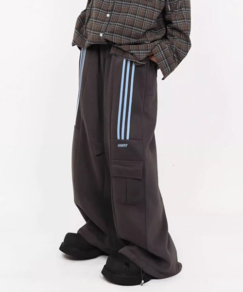 Theater code / cargo sweat wide pants カーゴ スウェット ワイド パンツ