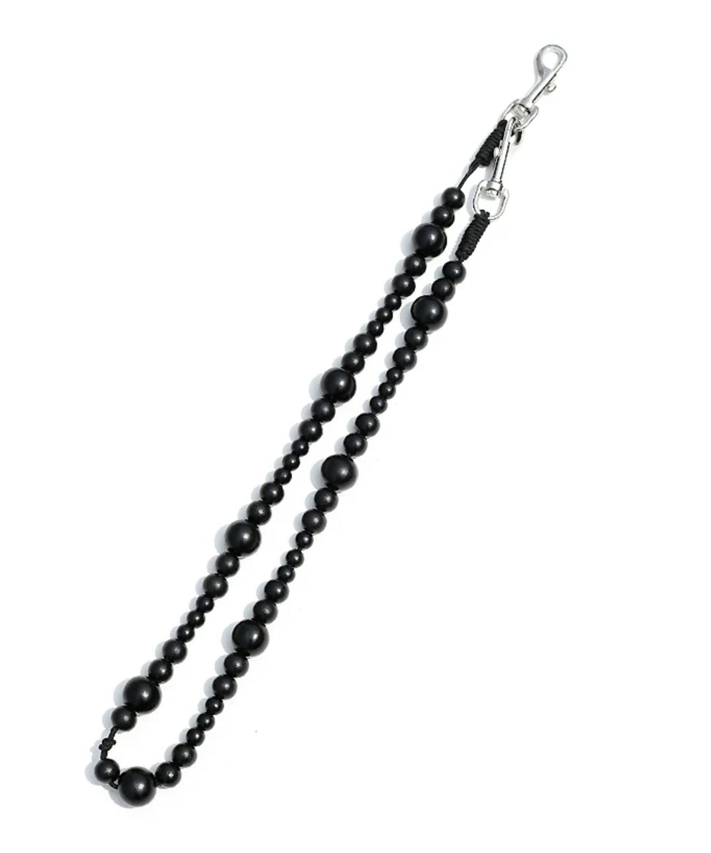 Theater code / wood beads wallet chain ウッドビーズ ウォレットチェーン