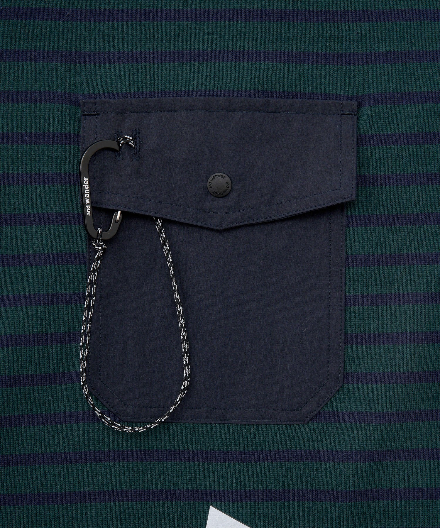 Striped pocket H/S T