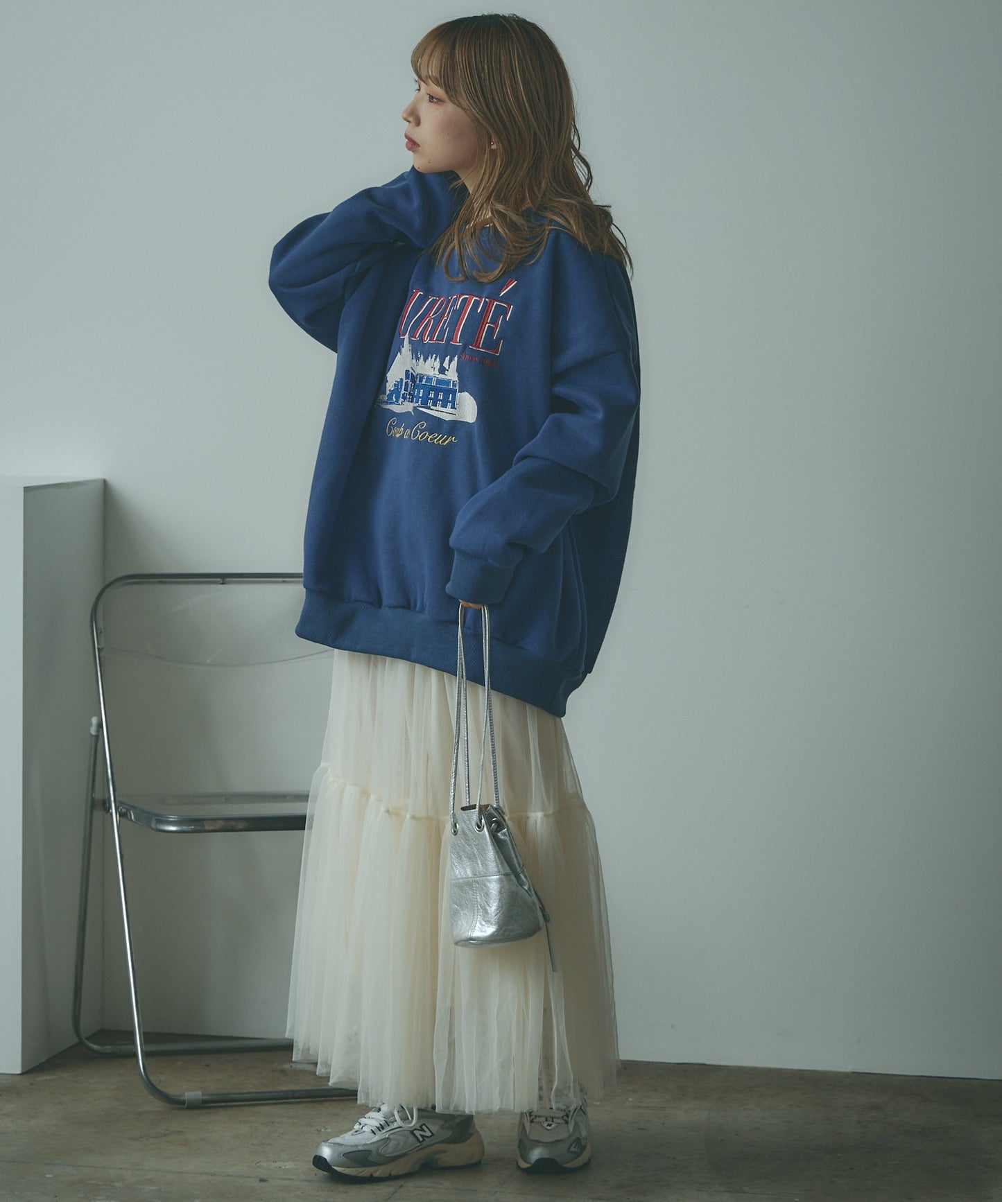 AO.2 / Tiered tulle skirt ティアードチュールスカート