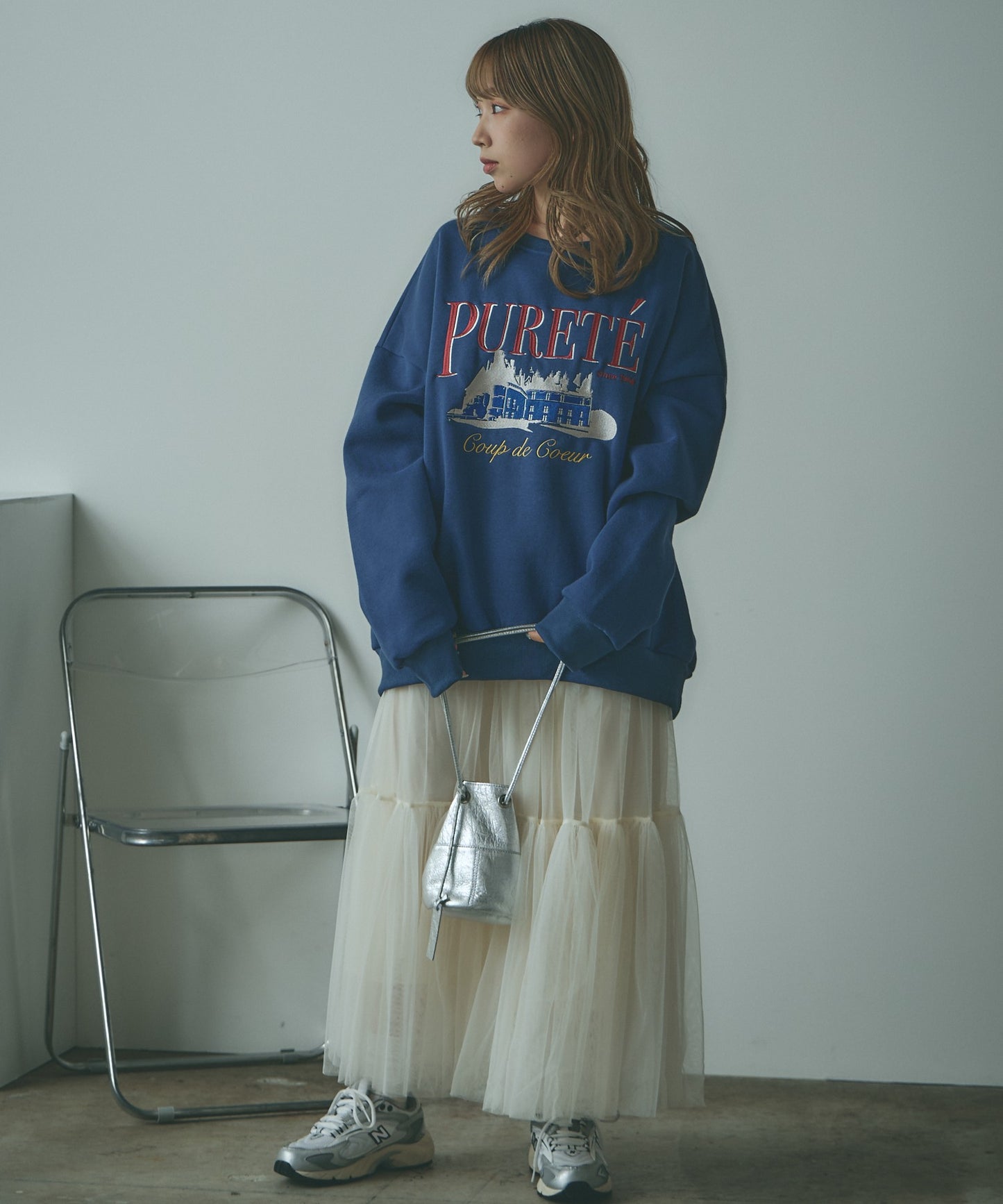 AO.2 / Tiered tulle skirt ティアードチュールスカート