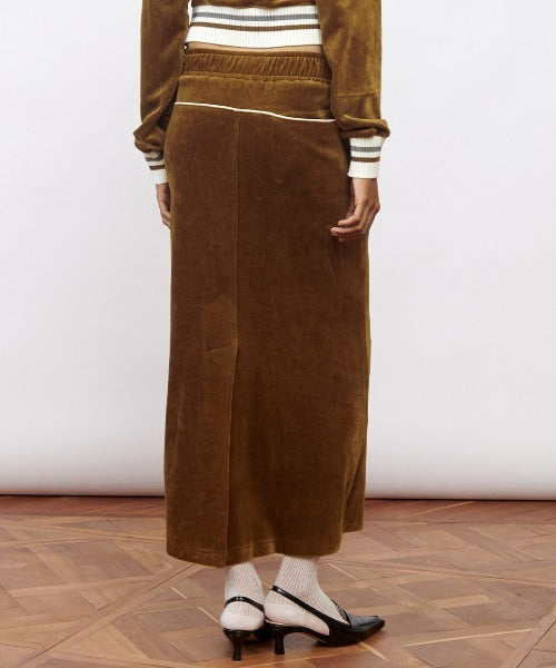 Kijun / Velour Long Skirt ベロアロングスカート