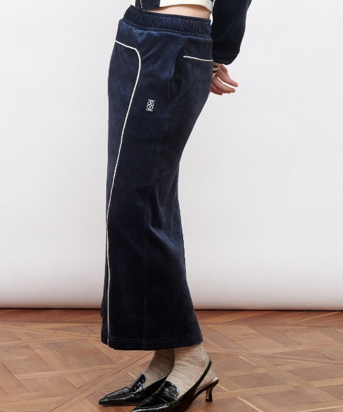 Kijun / Velour Long Skirt ベロアロングスカート