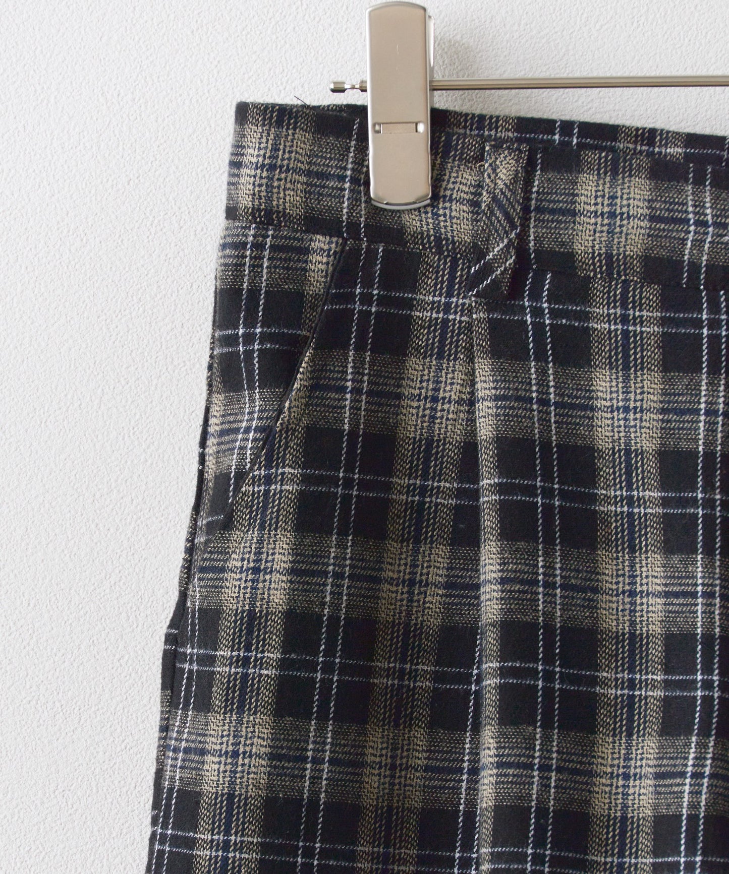 Chick / Wide Leg Check Pants ワイドシルエットチェックパンツ
