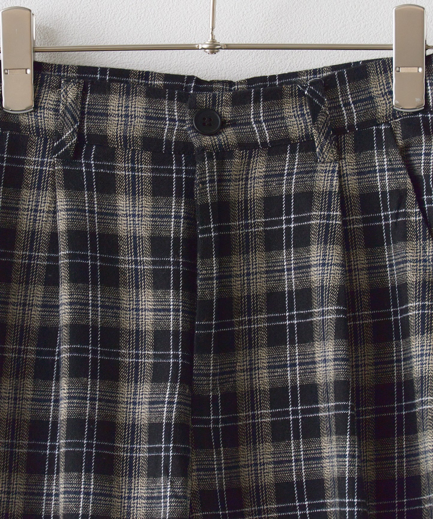 Chick / Wide Leg Check Pants ワイドシルエットチェックパンツ