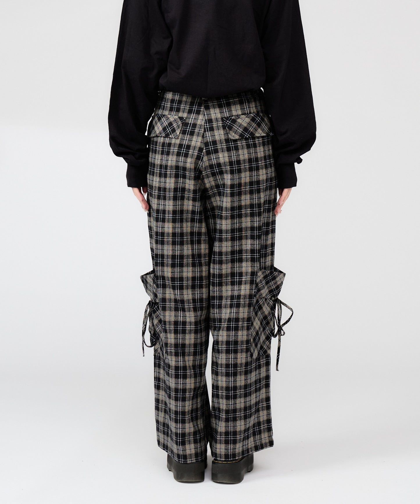 Chick / Wide Leg Check Pants ワイドシルエットチェックパンツ