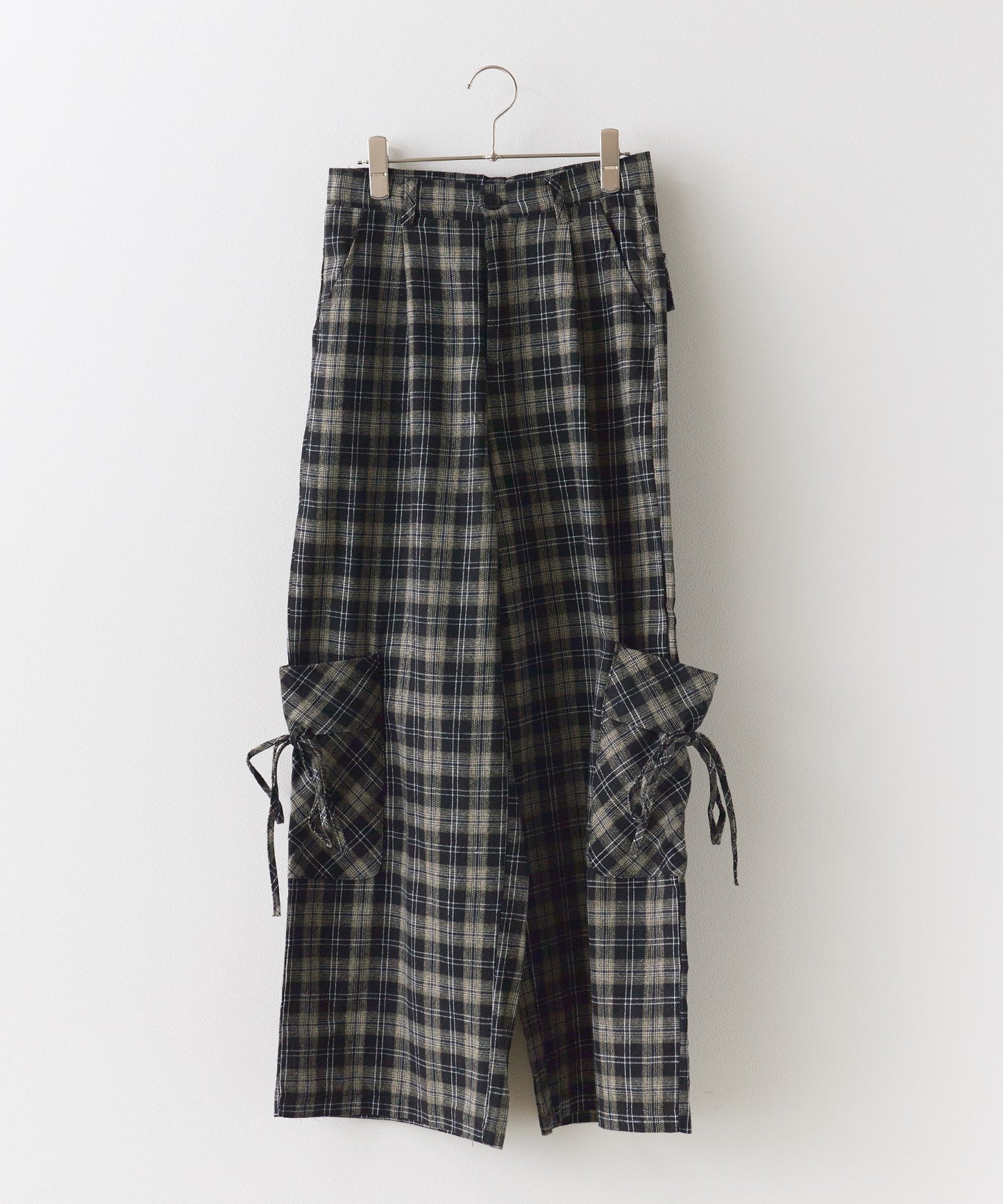 Chick / Wide Leg Check Pants ワイドシルエットチェックパンツ
