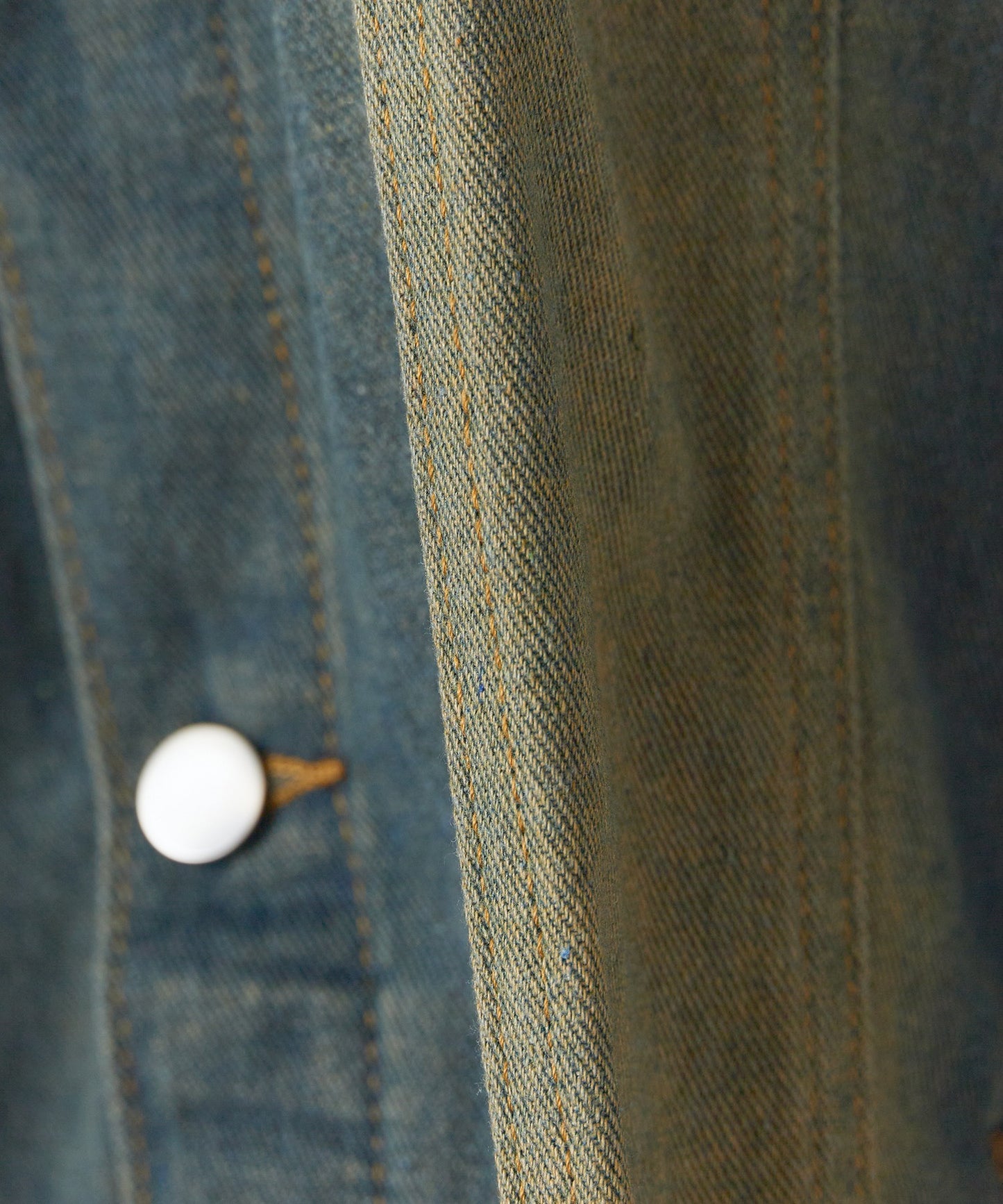 Theater code / vintage make damage denim jacket ヴィンテージライク ダメージデニムジャケット