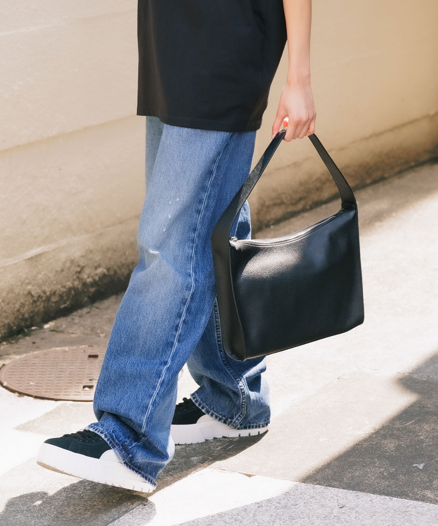 NOTHING WRITTEN / PIBI LEATHER SHOULDER MINI BAG