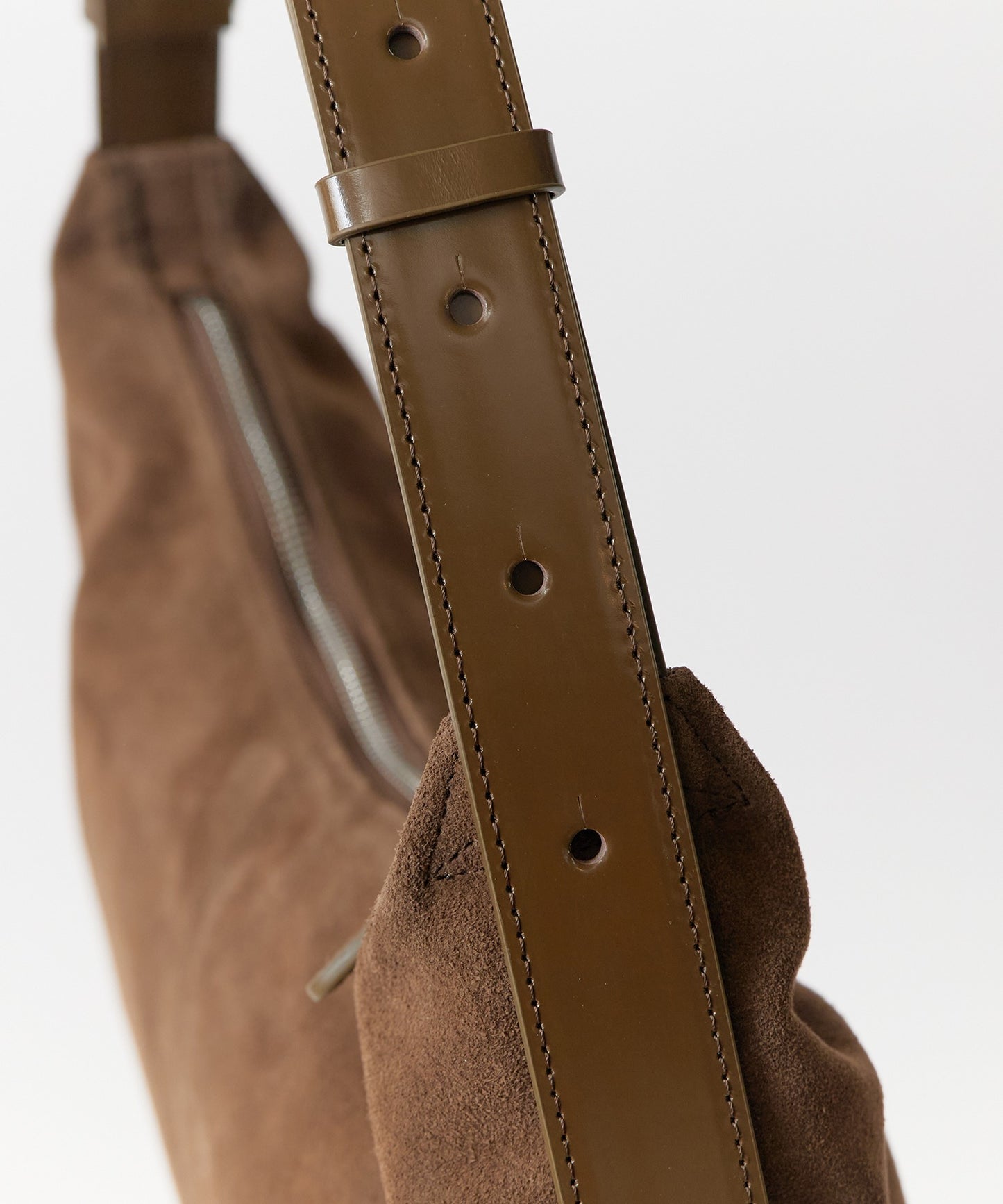 NOTHING WRITTEN /HT SUEDE SHOULDER BAG