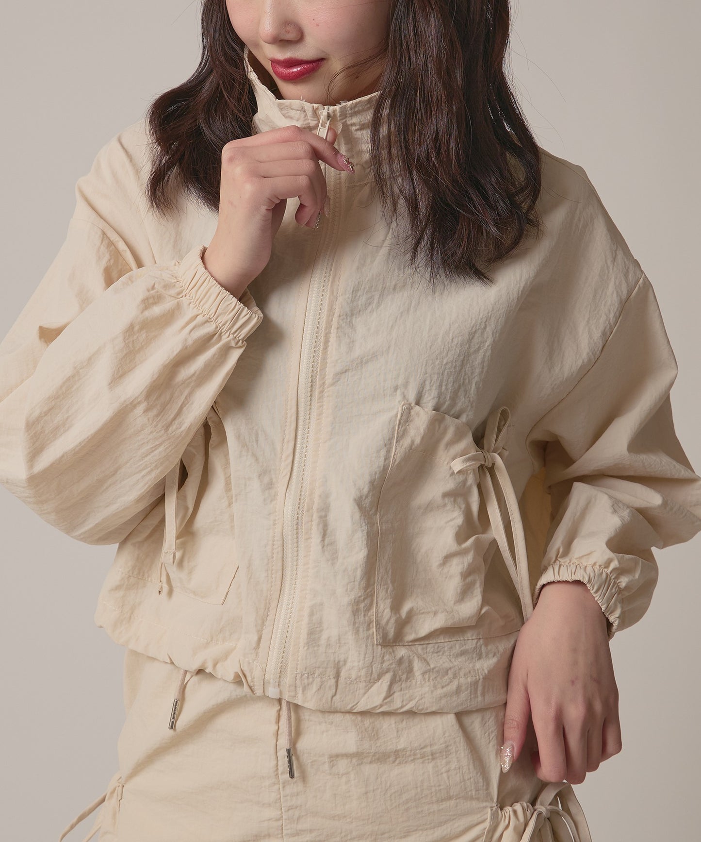AO.2 / Ribbon blouson Set Up