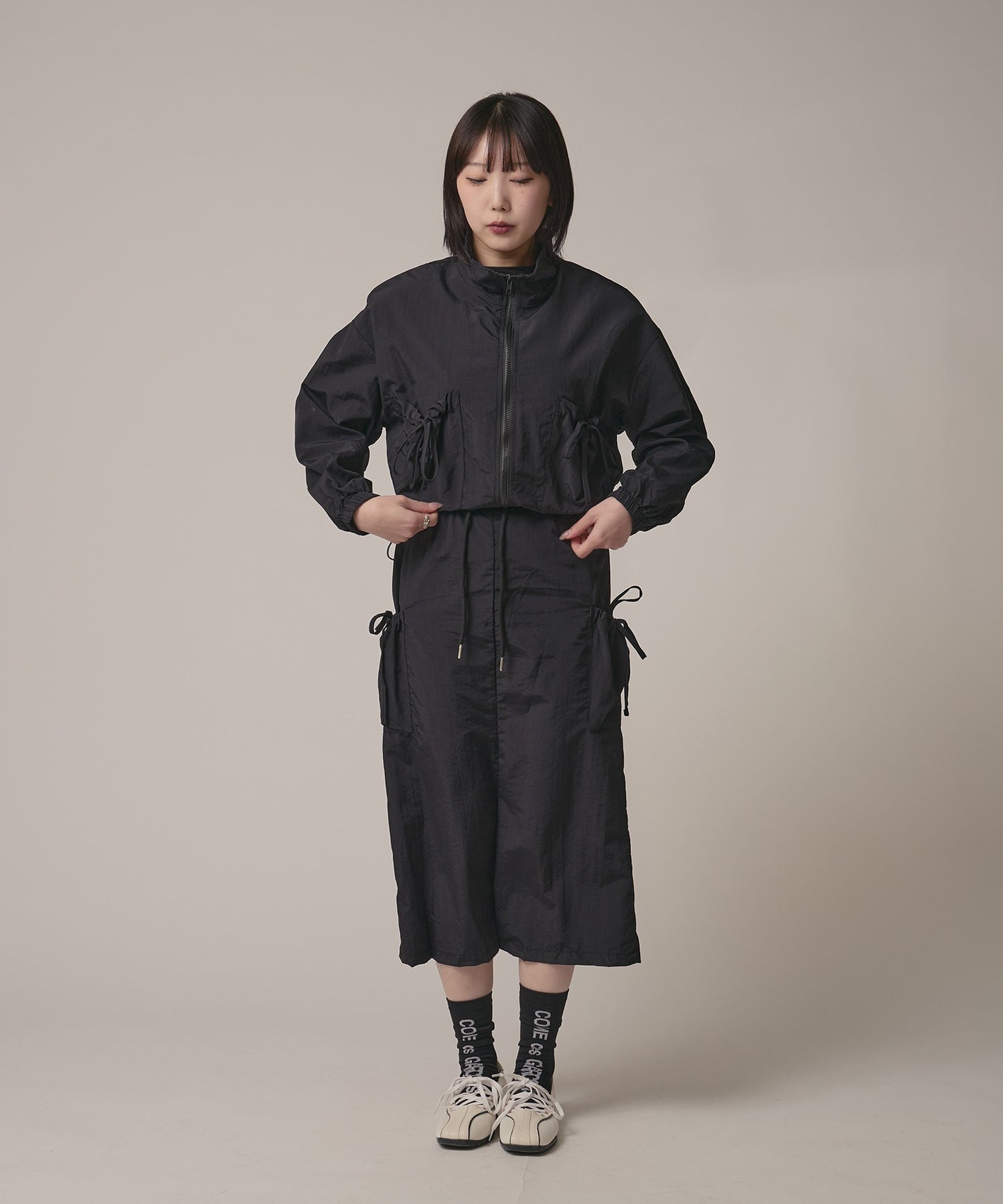 AO.2 / Ribbon blouson Set Up