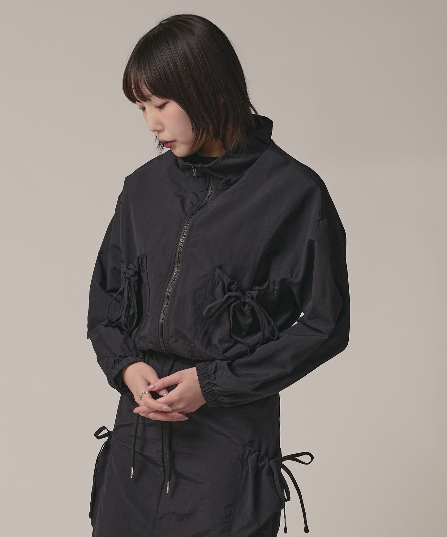 AO.2 / Ribbon blouson Set Up