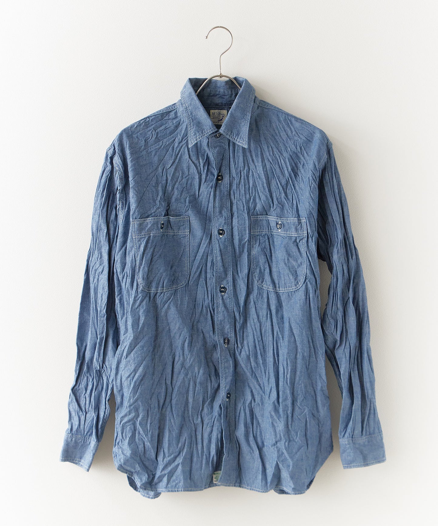 orSlow / RELAX FIT CHAMBRAY WORK SHIRT