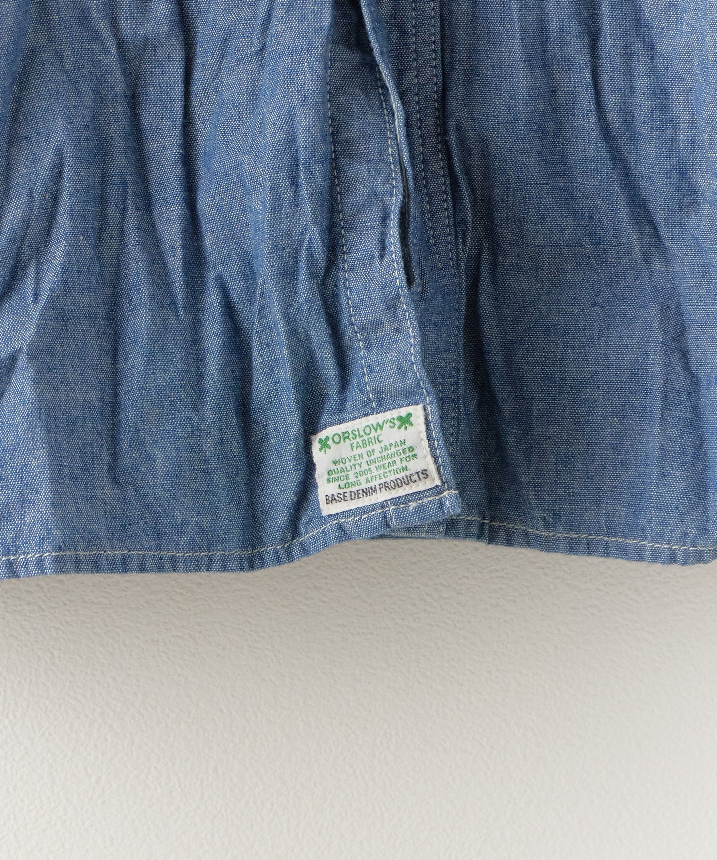orSlow / RELAX FIT CHAMBRAY WORK SHIRT