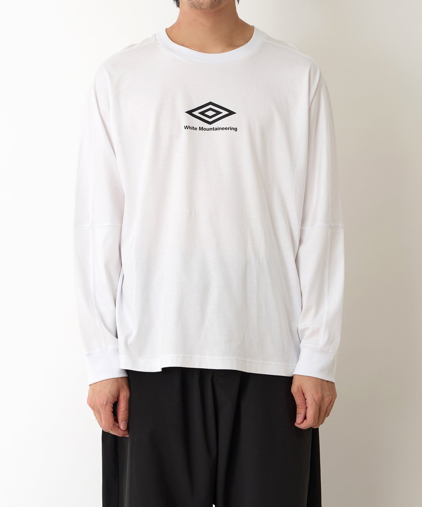 White Mountaineering × UMBRO / LONG SLEEVE T-SHIRT